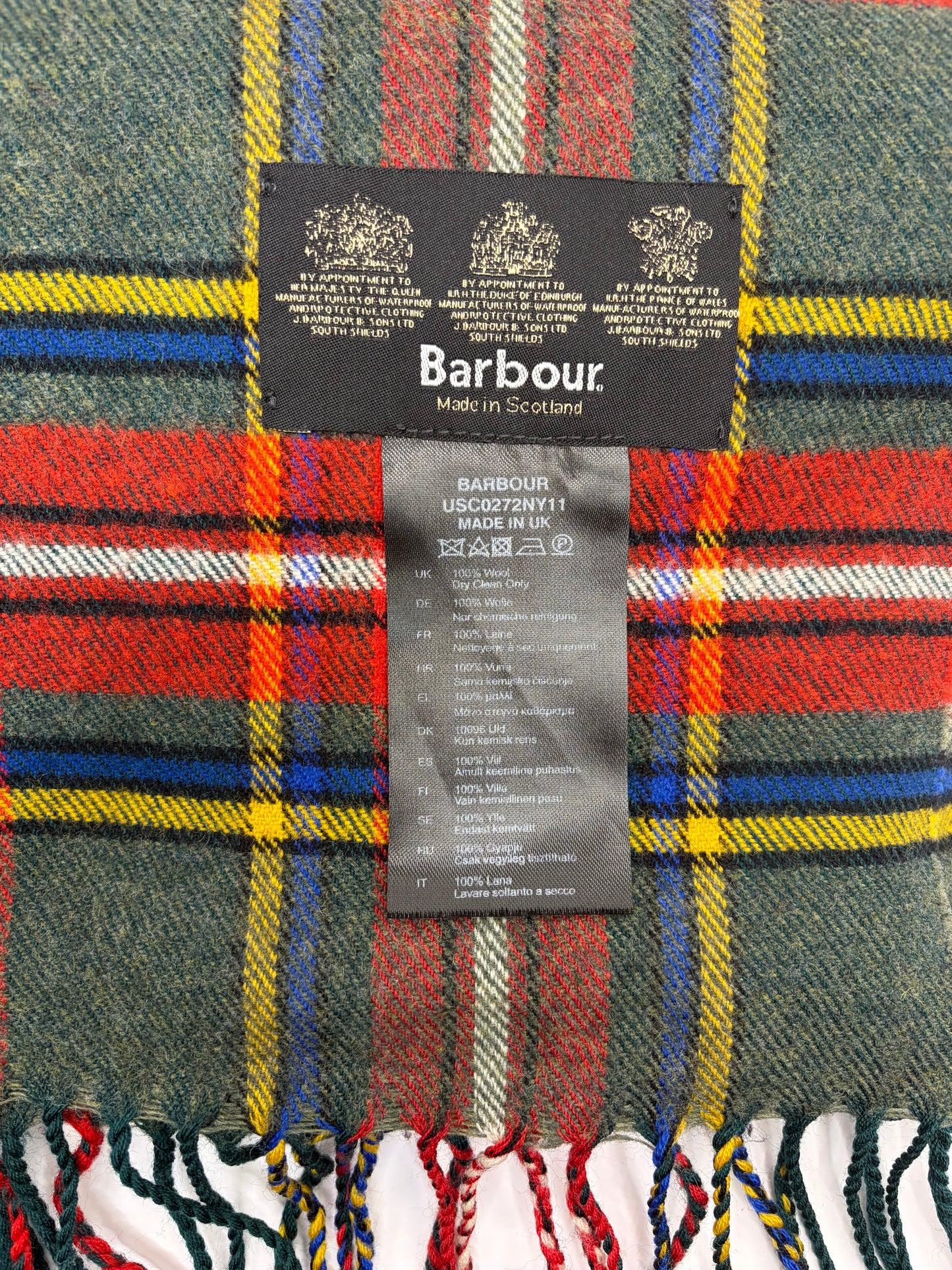 Sciarpa Barbour in lana - Shop In London