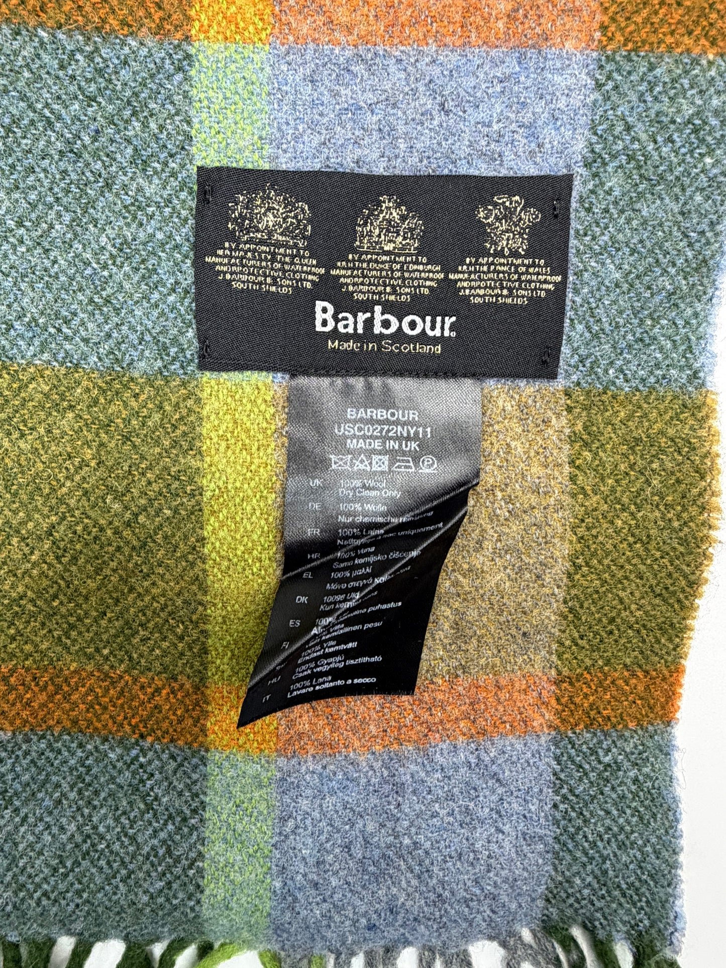 Sciarpa Barbour in lana - Shop In London