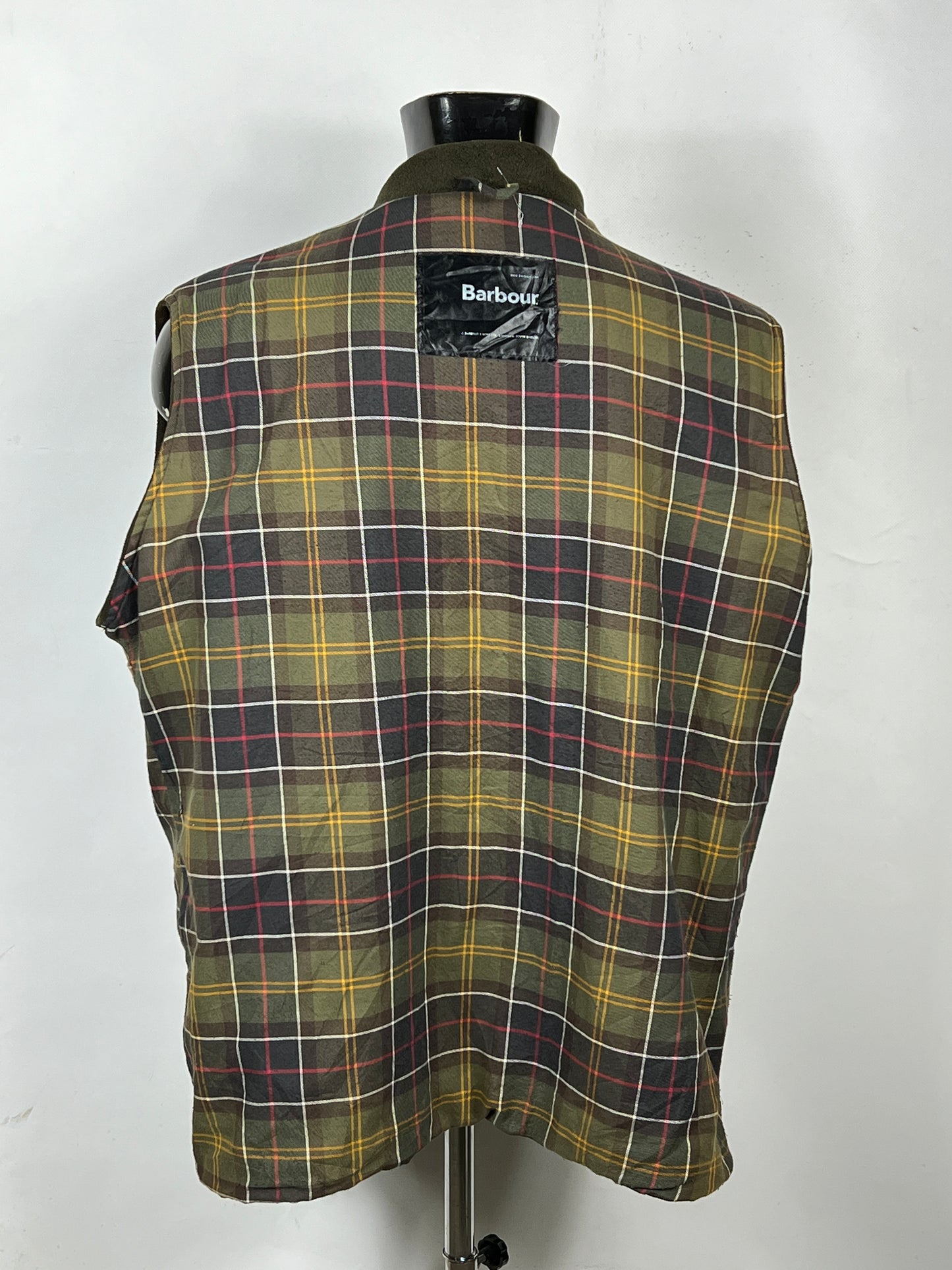 Gilet Uomo Barbour Polar pile marrone Large - Man Brown Polar Fleece Vest size L