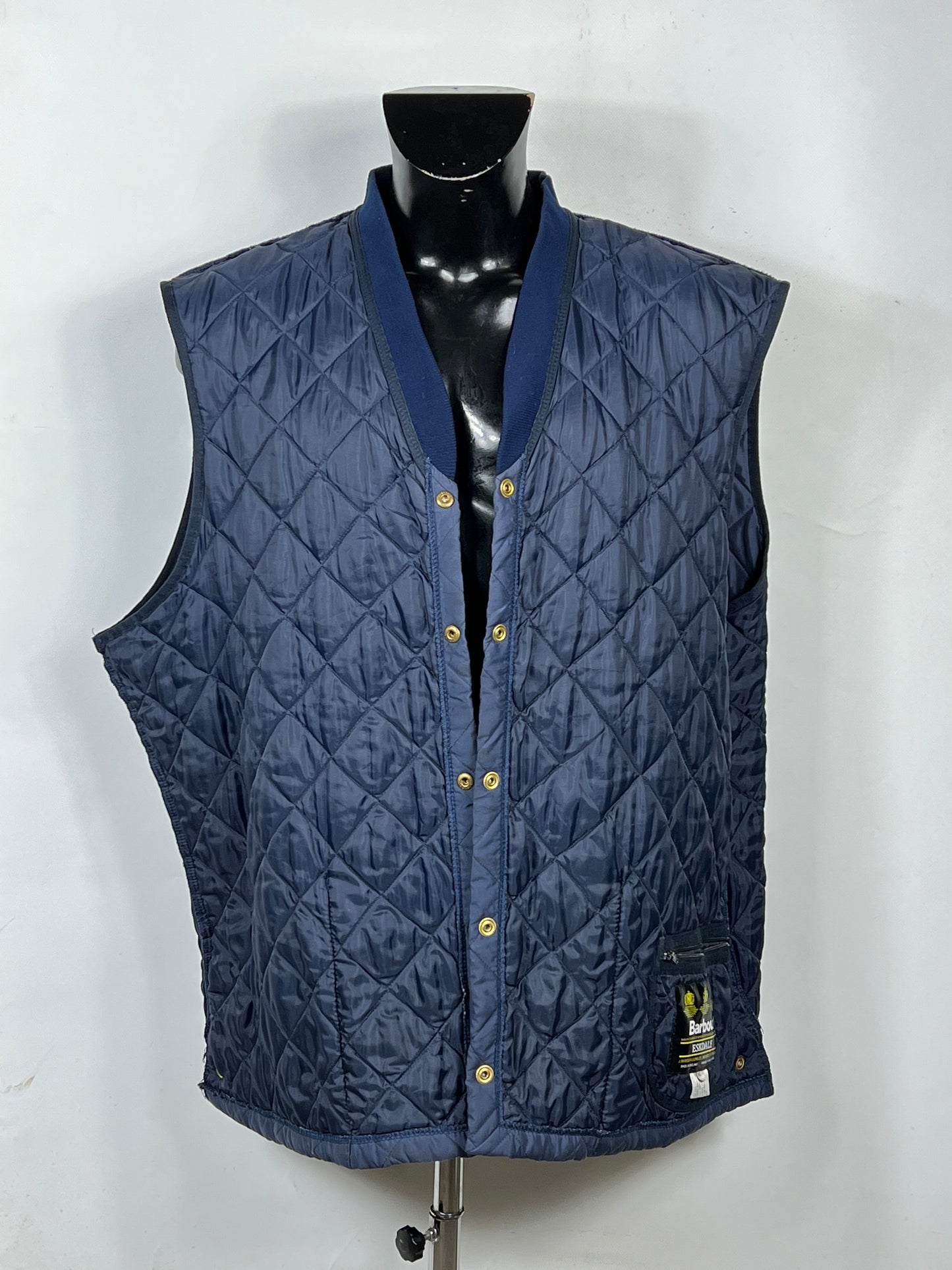 Gilet Barbour Eskdale blu XXL - Navy Eskdale Quilt Waistcoast size XXL