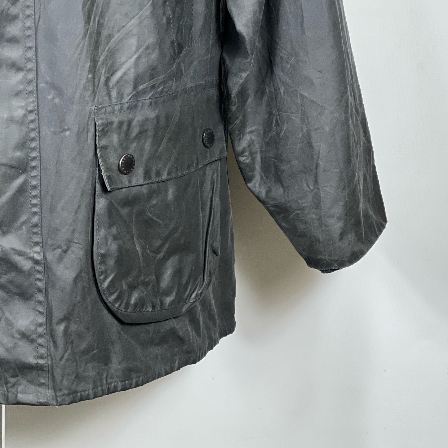 Barbour Vintage Giacca Bedale Blu C42/107 CM - Navy Bedale wax man jacket Large