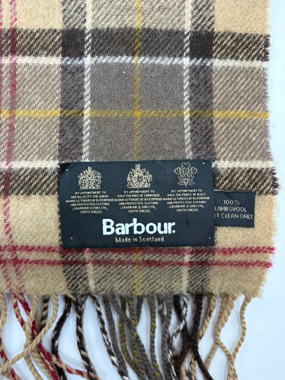 Sciarpa Barbour in lana