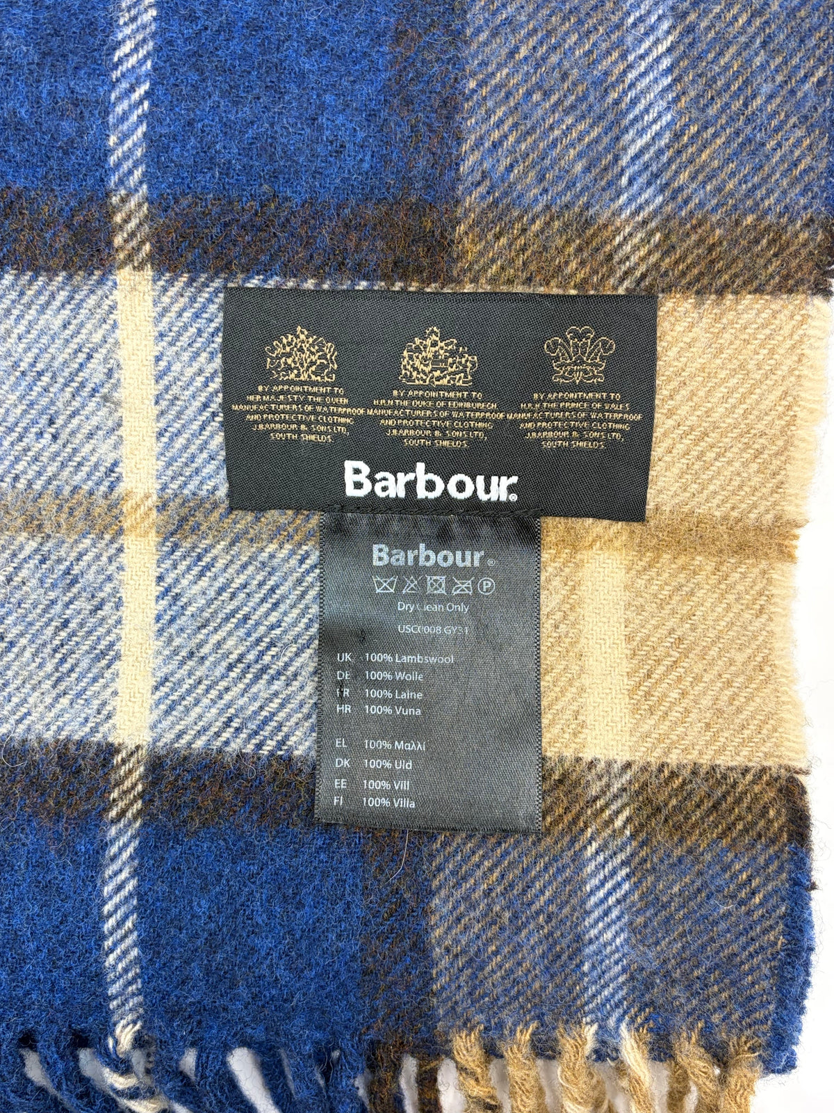 Sciarpa Barbour in lana
