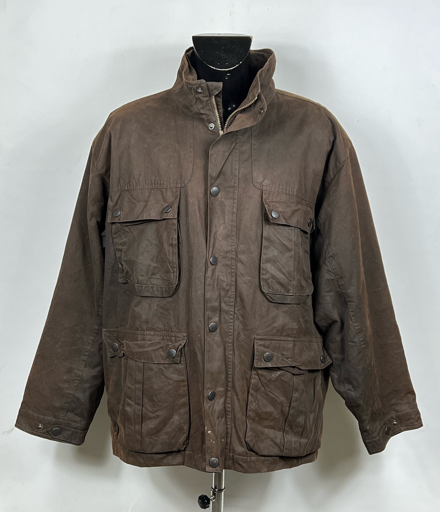 Barbour Giacca Uomo Marrone XXL Man Brown Morse wax Jacket Size XXL