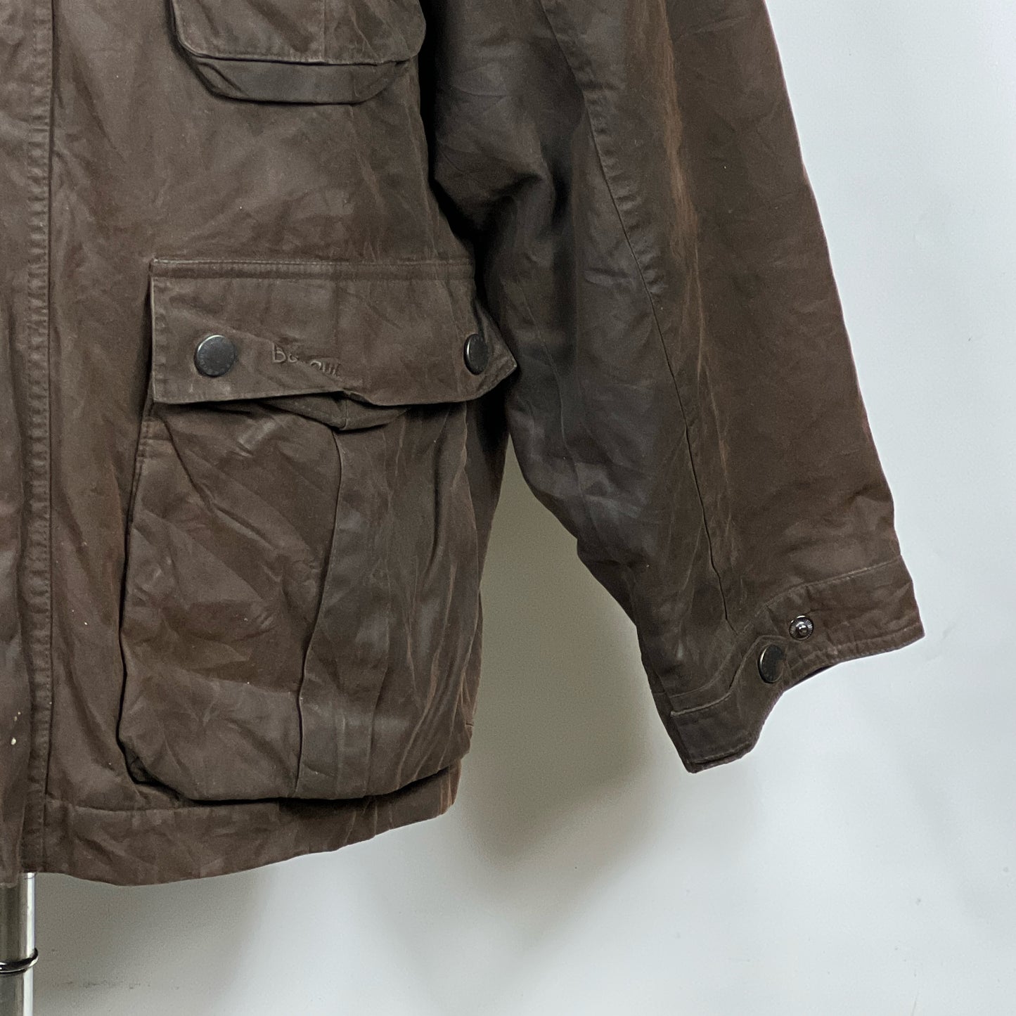 Barbour Giacca Uomo Marrone XXL Man Brown Morse wax Jacket Size XXL