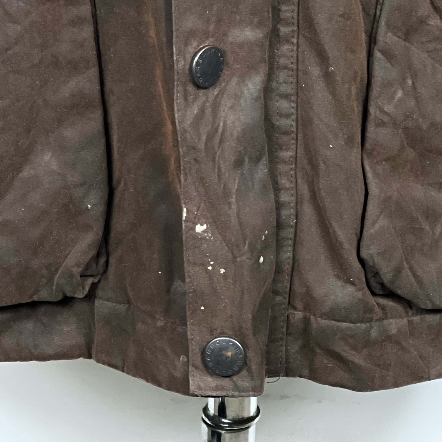 Barbour Giacca Uomo Marrone XXL Man Brown Morse wax Jacket Size XXL