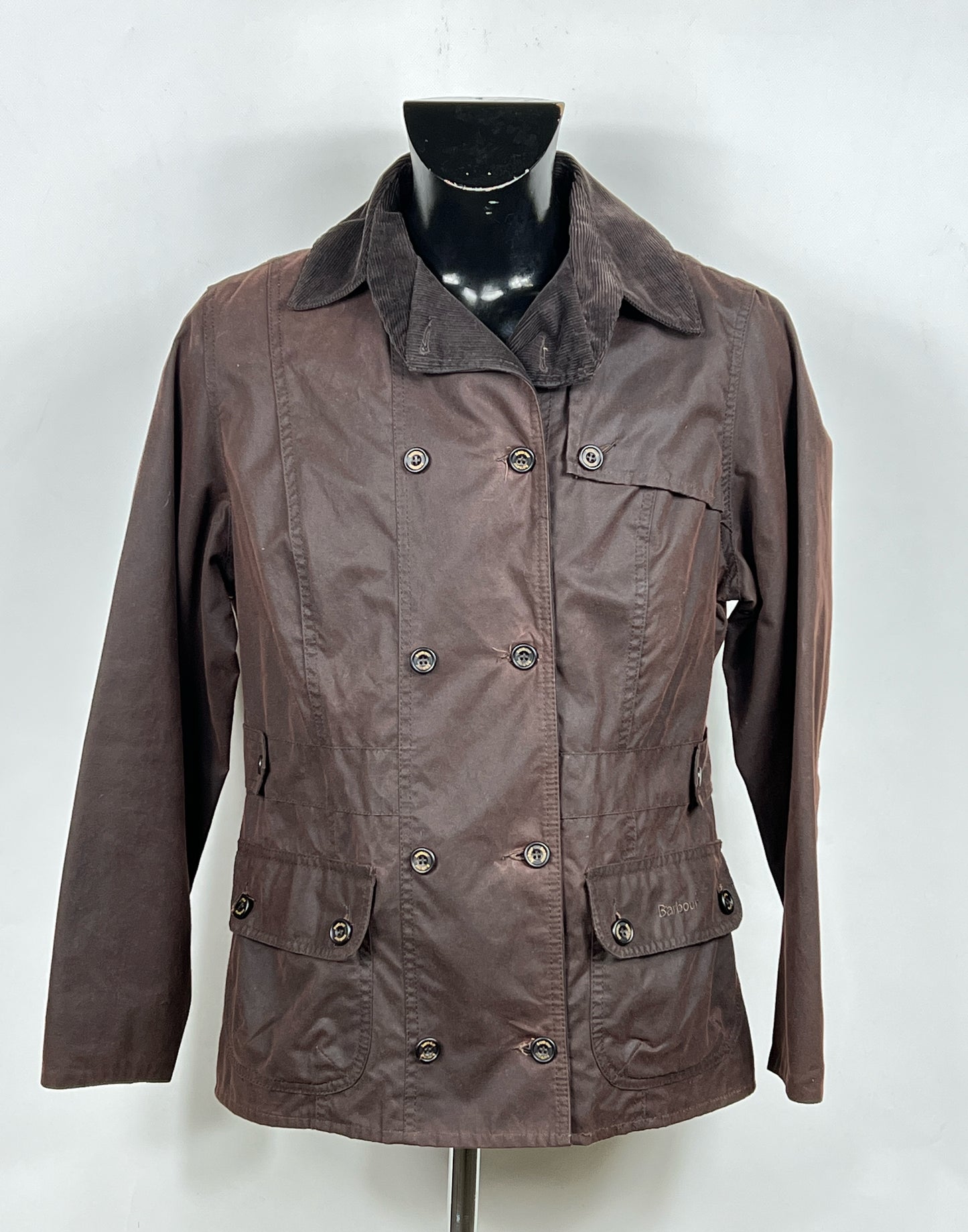 Giacca Barbour Unisex Doppio Petto Marrone UK18 Tg.46 ita Brown Double Breast jacket