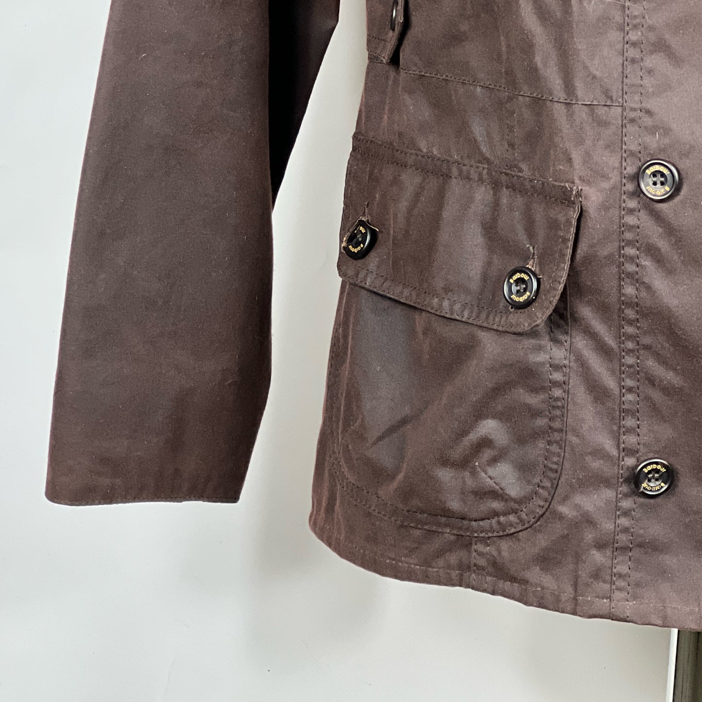 Giacca Barbour Unisex Doppio Petto Marrone UK18 Tg.46 ita Brown Double Breast jacket