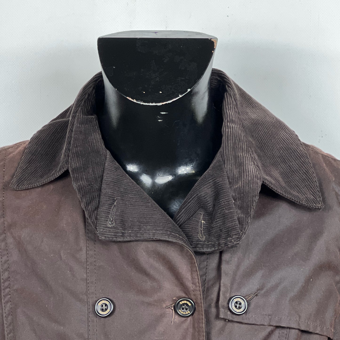 Giacca Barbour Unisex Doppio Petto Marrone UK18 Tg.46 ita Brown Double Breast jacket