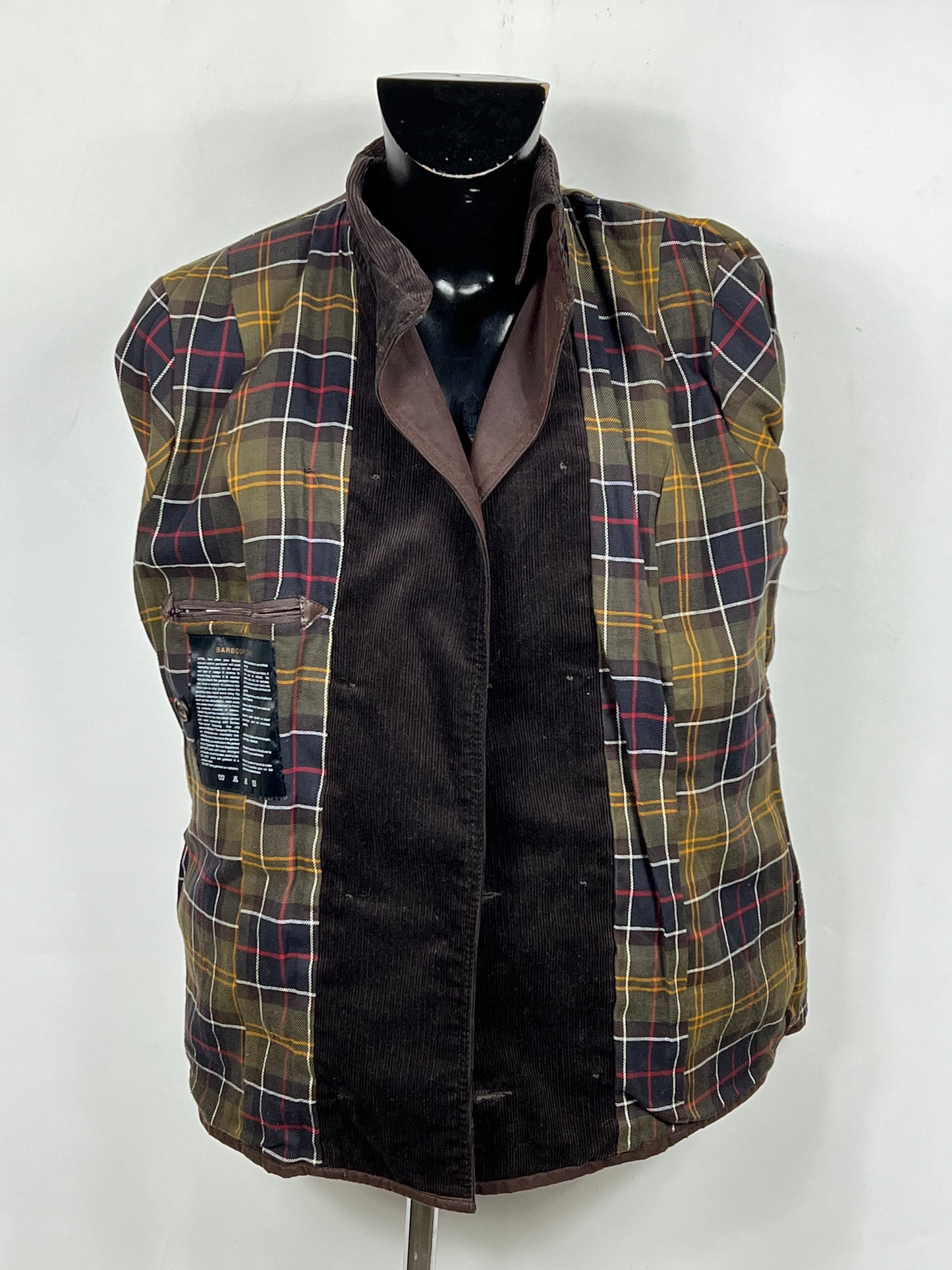 Giacca Barbour Unisex Doppio Petto Marrone UK18 Tg.46 ita Brown Double Breast jacket