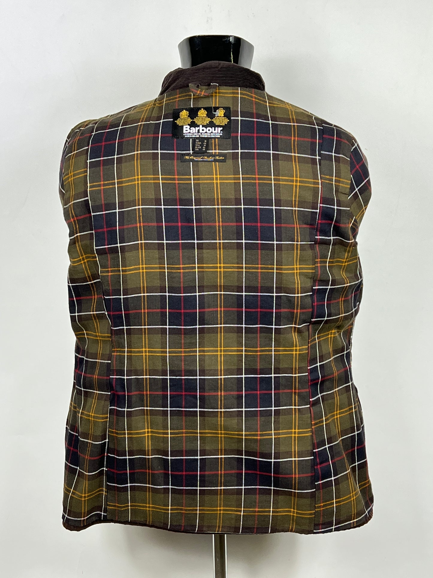 Giacca Barbour Unisex Doppio Petto Marrone UK18 Tg.46 ita Brown Double Breast jacket