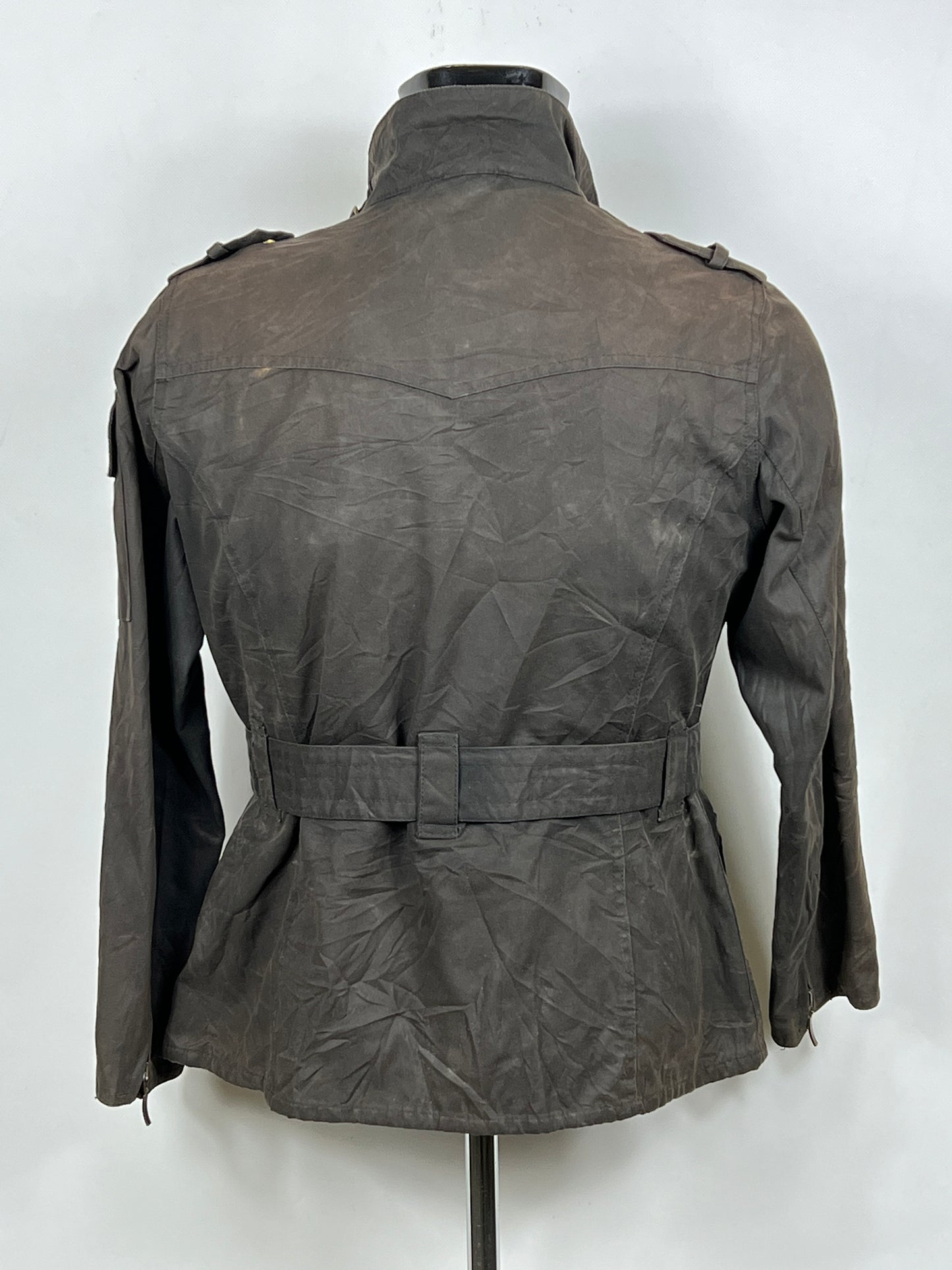 Giacca Barbour International Donna Medium UK12 -Lady International Black UK12