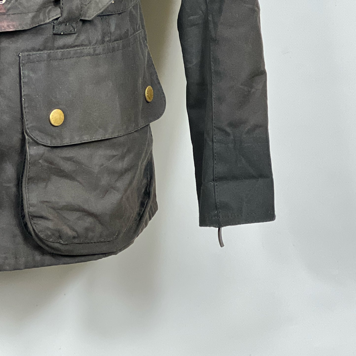 Giacca Barbour International Donna Medium UK12 -Lady International Black UK12 Size M
