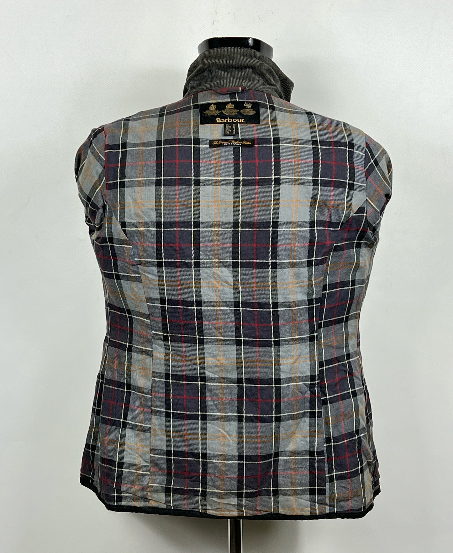 Giacca Barbour International Donna Small UK10 -Lady International Black Jkt UK10