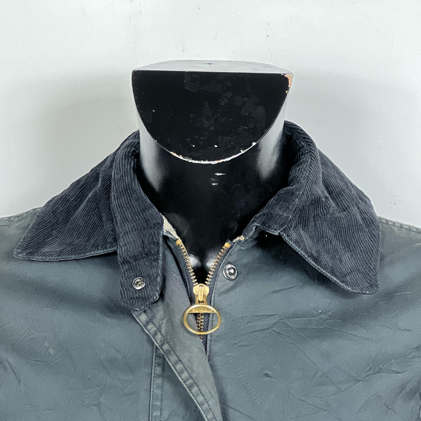 Giacca Barbour donna cotone nero Newmarket Recente UK10 Small- Black cotton Jacket