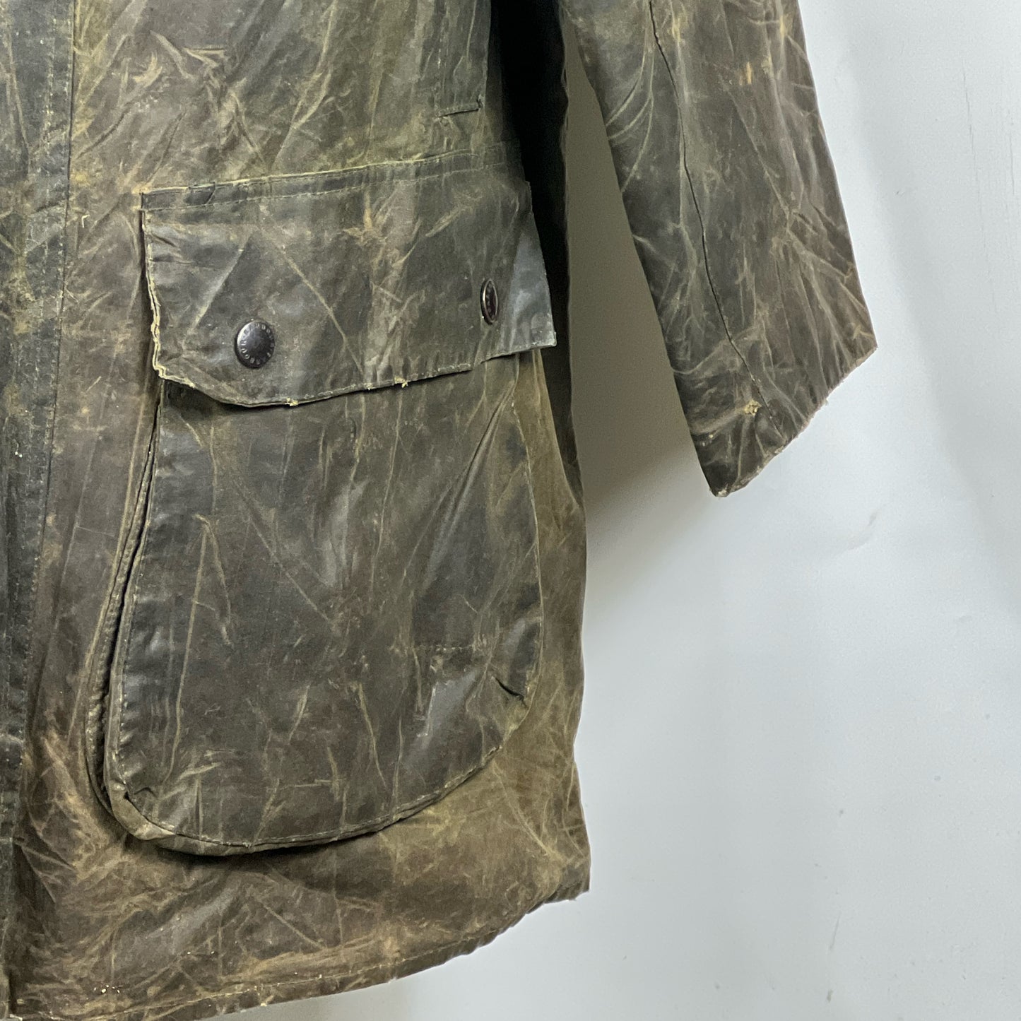 Giacca Barbour Vintage Northumbria C44/112cm-Green 2 crowns Northumbria Jacket L/XL
