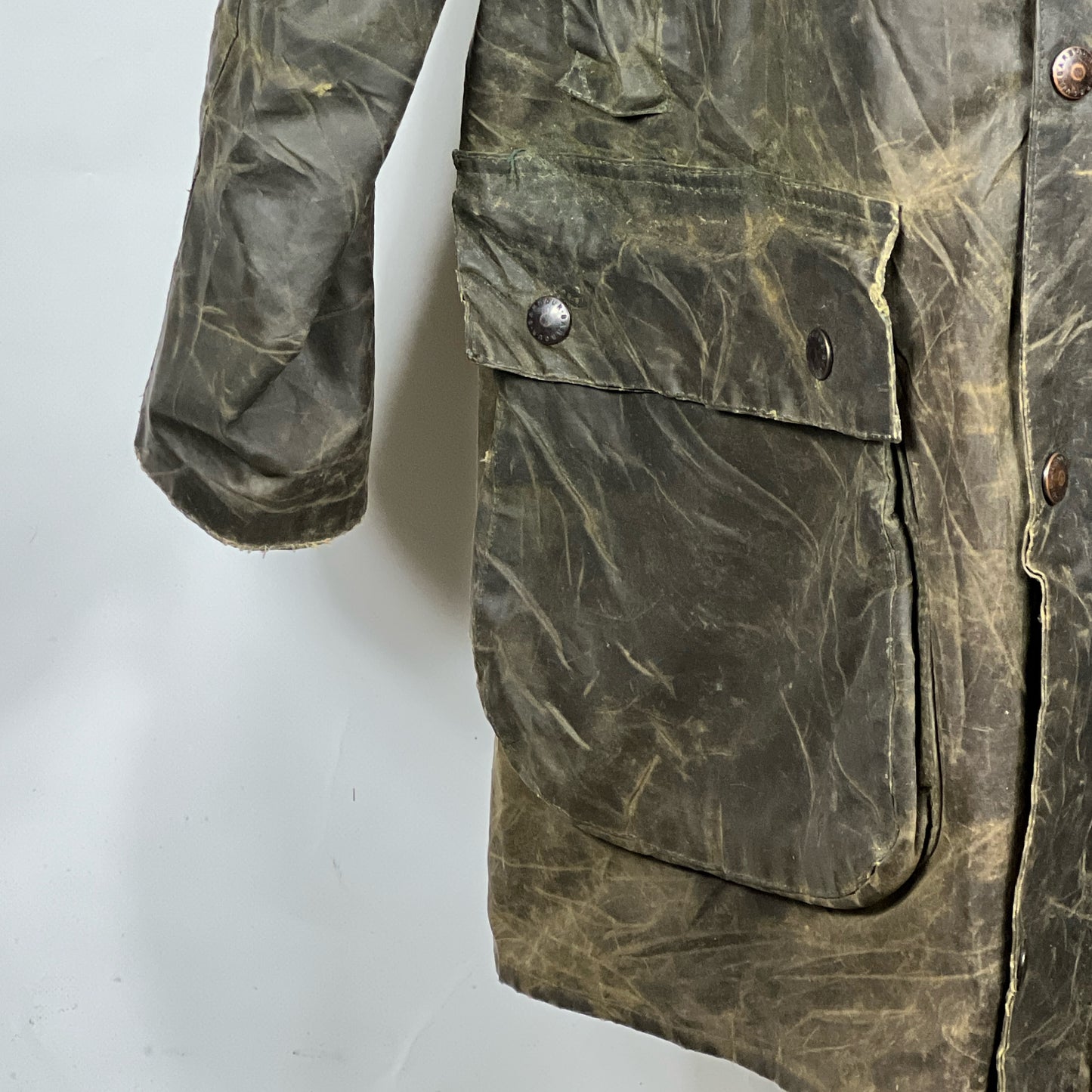 Giacca Barbour Vintage Northumbria C44/112cm-Green 2 crowns Northumbria Jacket L/XL