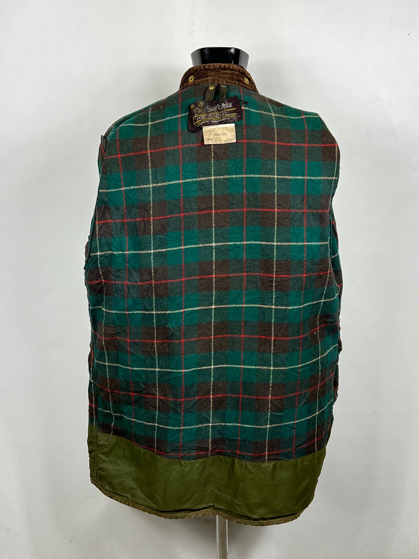Giacca Barbour Vintage Northumbria C44/112cm-Green 2 crowns Northumbria Jacket L/XL