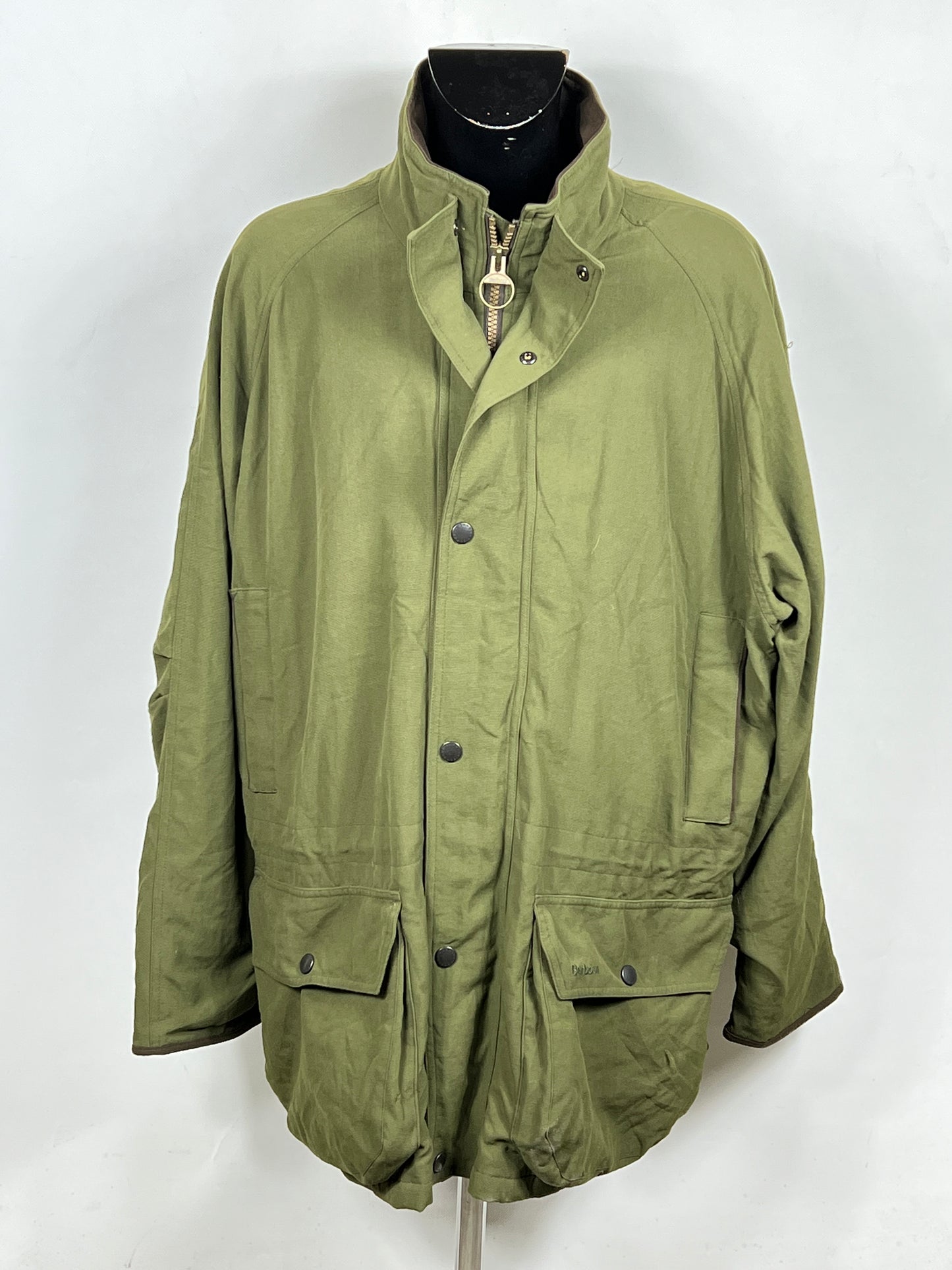 Barbour Giacca Uomo Impermeabile verde XXL Berwick Green Jacket size 2xl