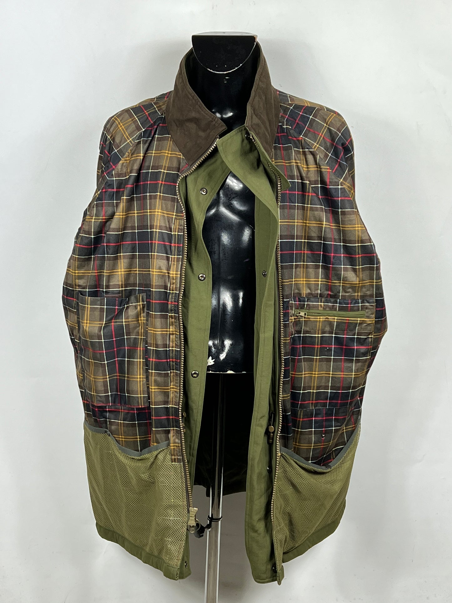 Barbour Giacca Uomo Impermeabile verde XXL Berwick Green Jacket size 2xl