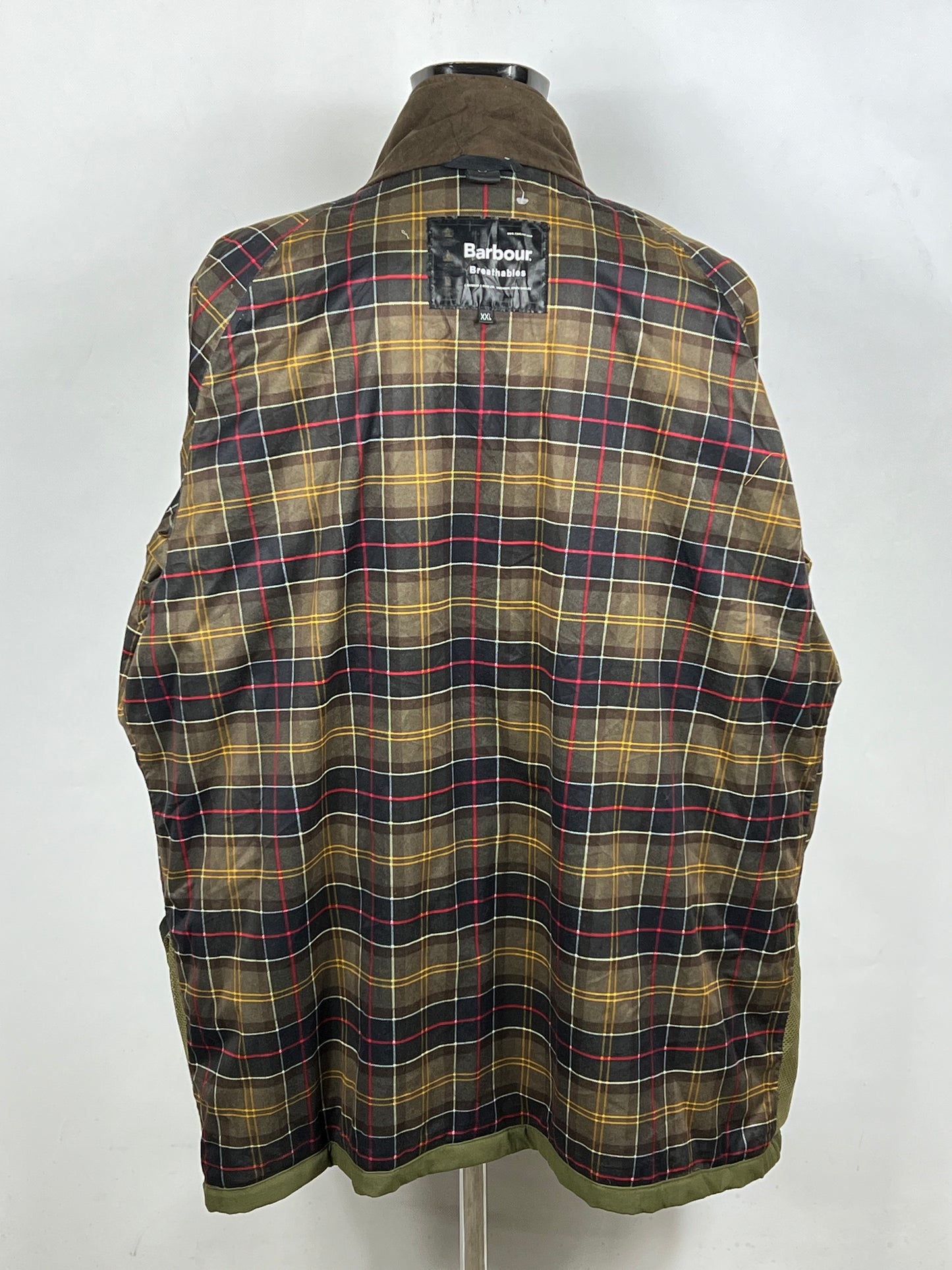 Barbour Giacca Uomo Impermeabile verde XXL Berwick Green Jacket size 2xl