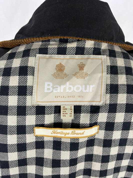 Barbour X Tomorrow’s Archive Thainstone Nero uk12 Medium -Rare Black lady Jacket size M