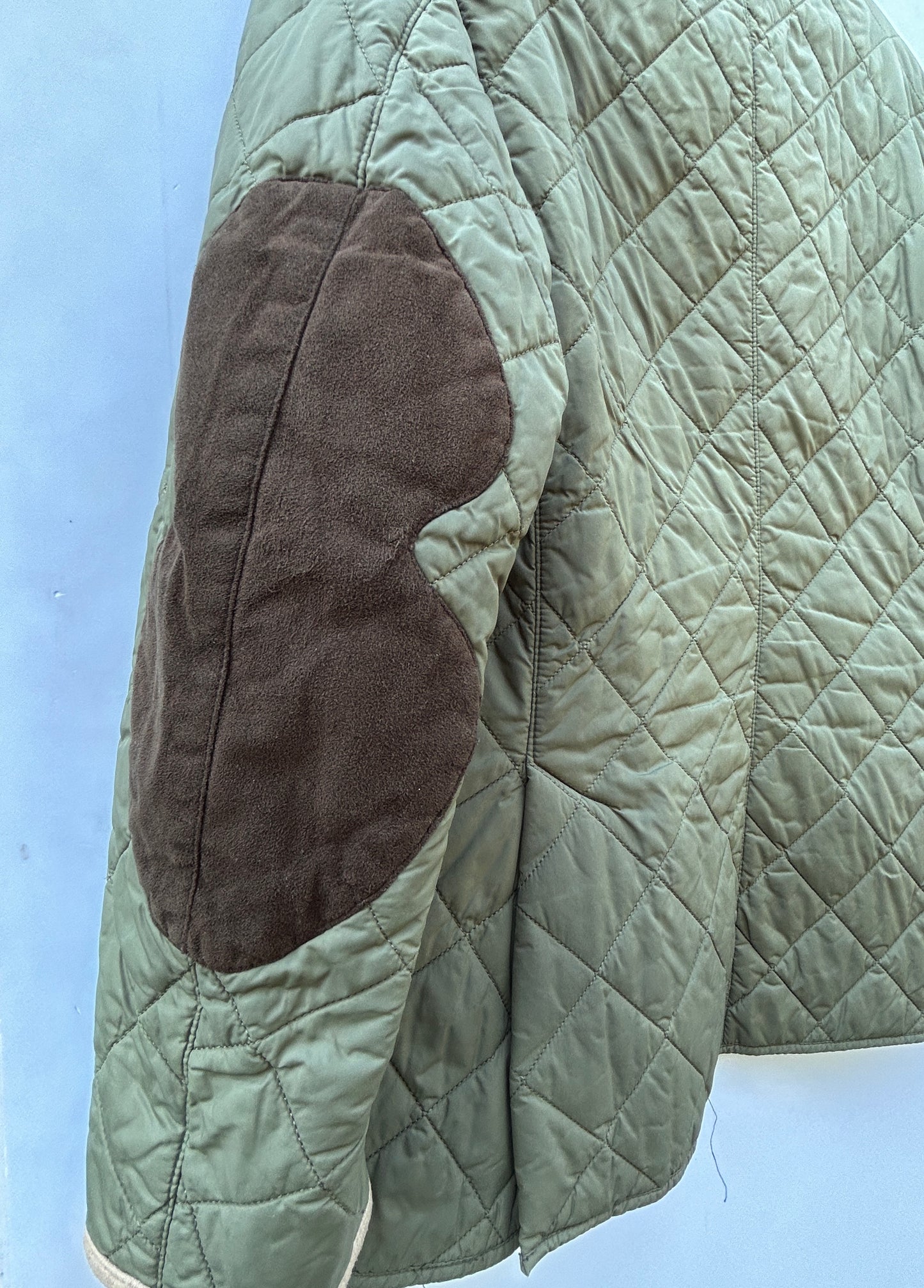 RARA Barbour Giacca verde Small Barbour Sporting Quilt Jacket