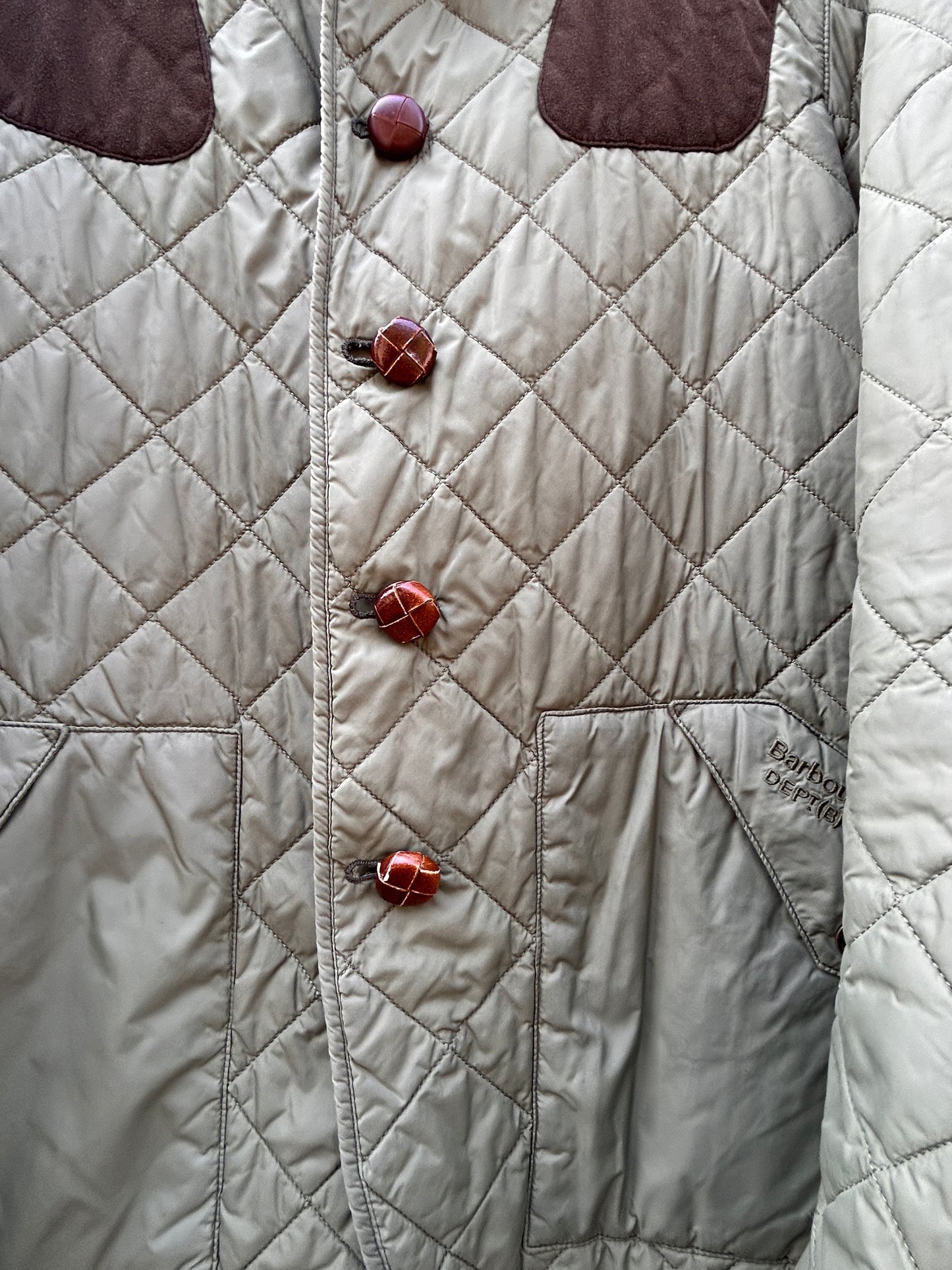 RARA Barbour Giacca verde Small Barbour Sporting Quilt Jacket
