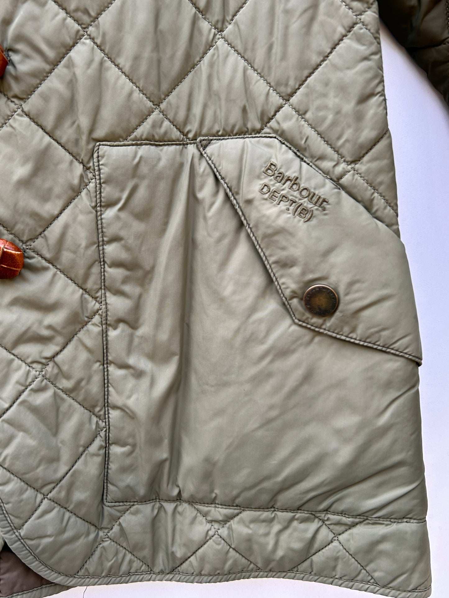 RARA Barbour Giacca verde Small Barbour Sporting Quilt Jacket
