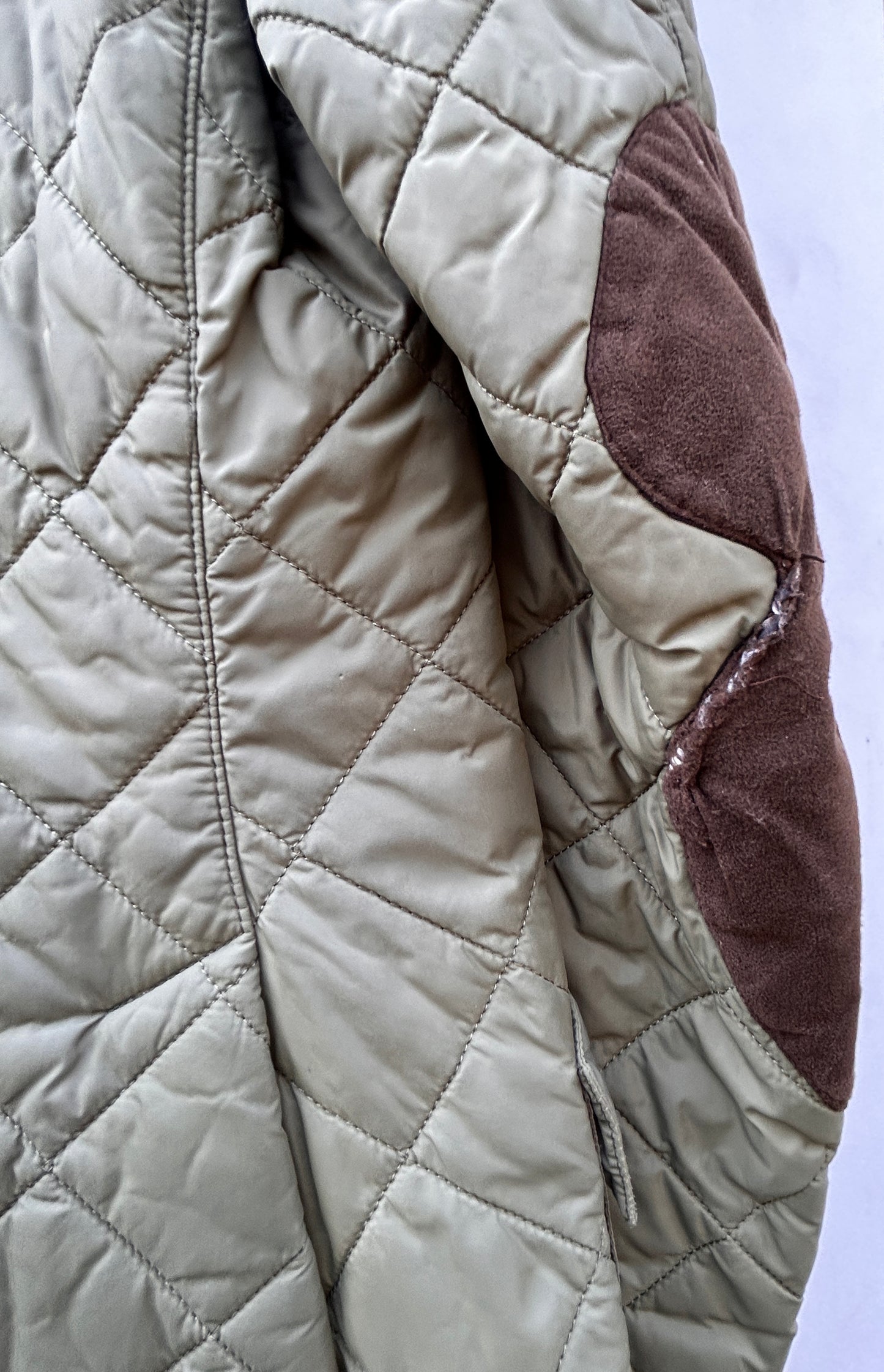 RARA Barbour Giacca verde Small Barbour Sporting Quilt Jacket
