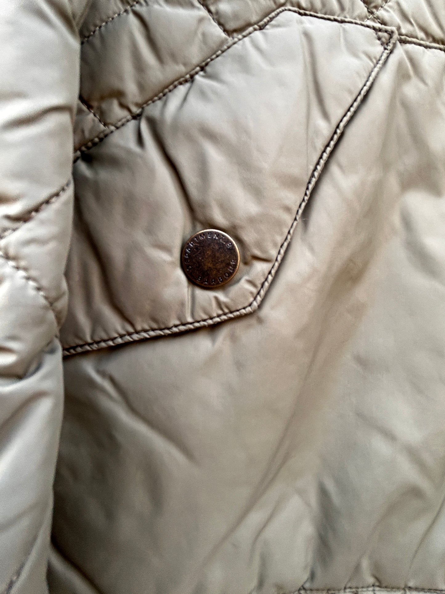RARA Barbour Giacca verde Small Barbour Sporting Quilt Jacket