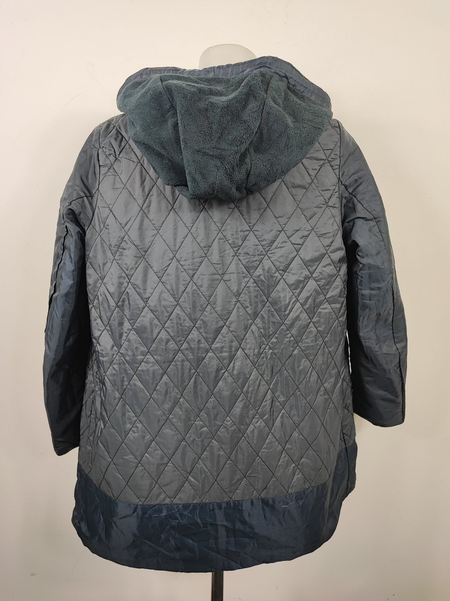 Parka Barbour da Donna blu in cotone cerato uk 12 tg.42 Navy Lady Parka size UK12 Medium