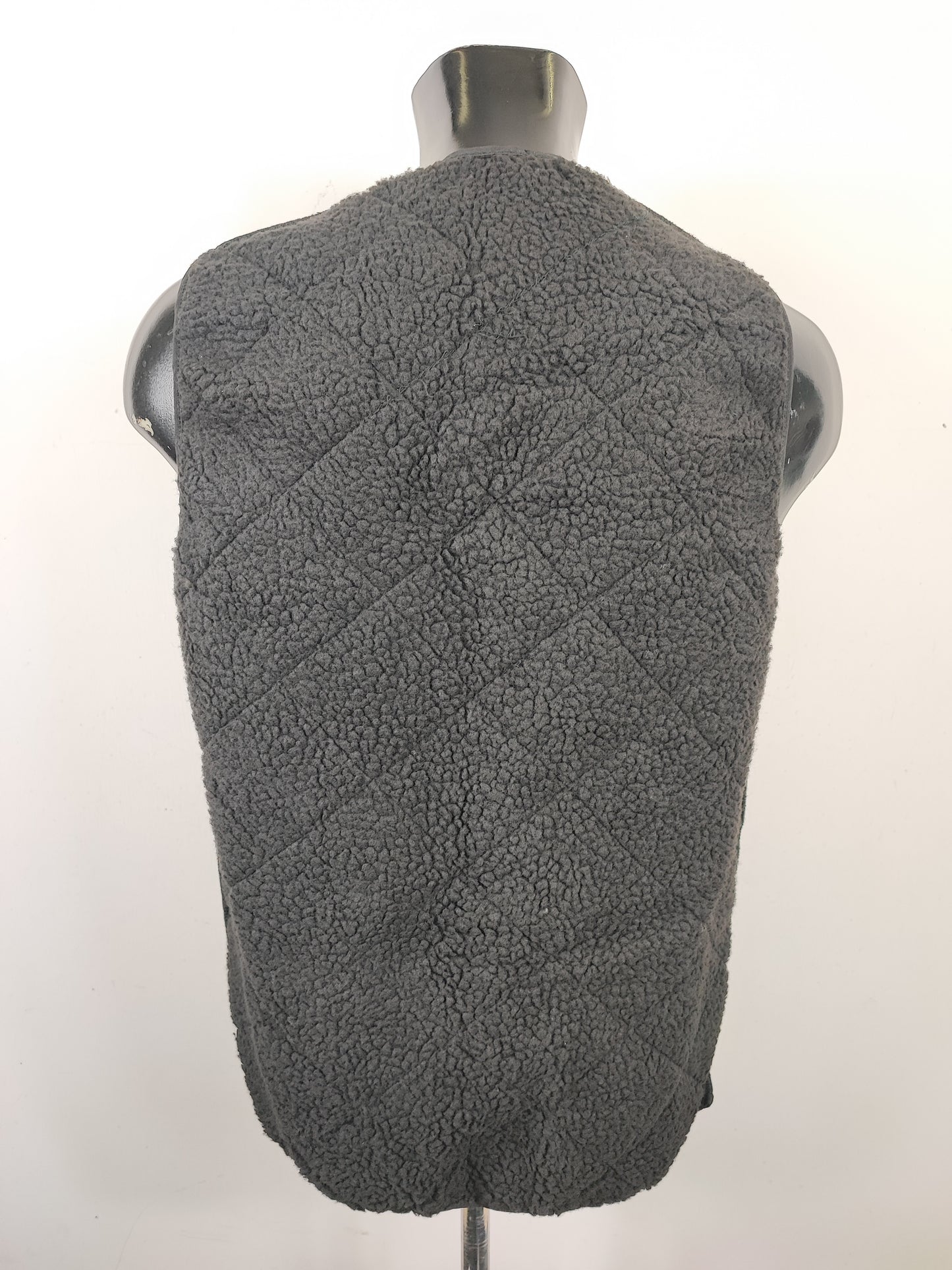 Gilet Imbottitura nuova Nera con zip compatibile per Barbour