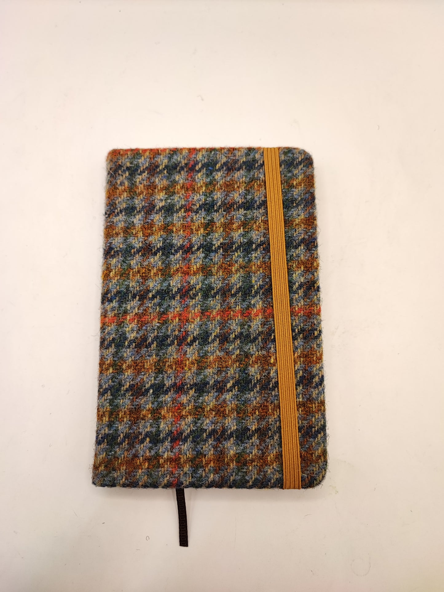 Agenda a righe rivestita in Tweed