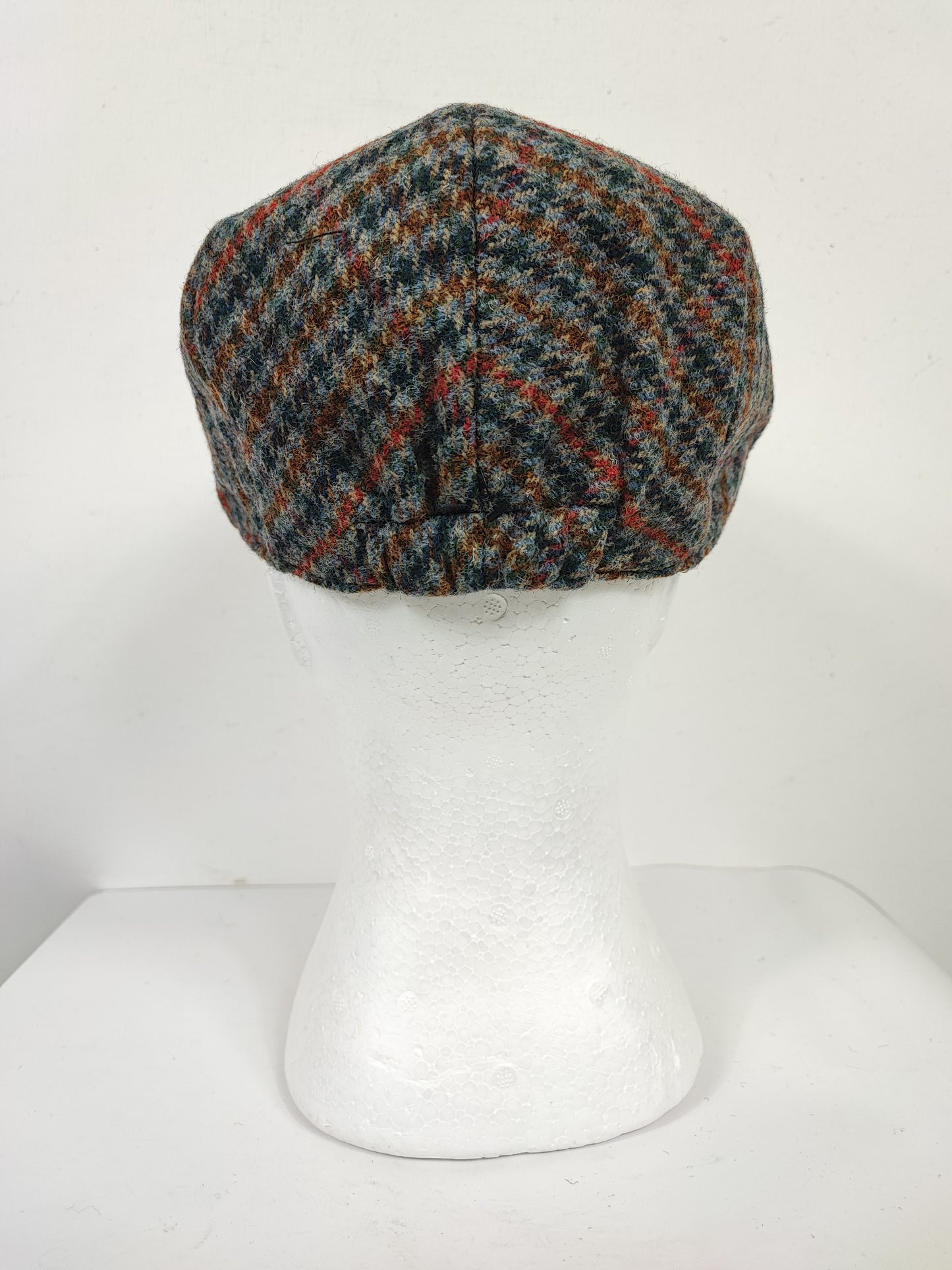 Coppola nuova inglese in tweed a fantasia pied de poule- New English Countryside Classic Tweed Flat Cap