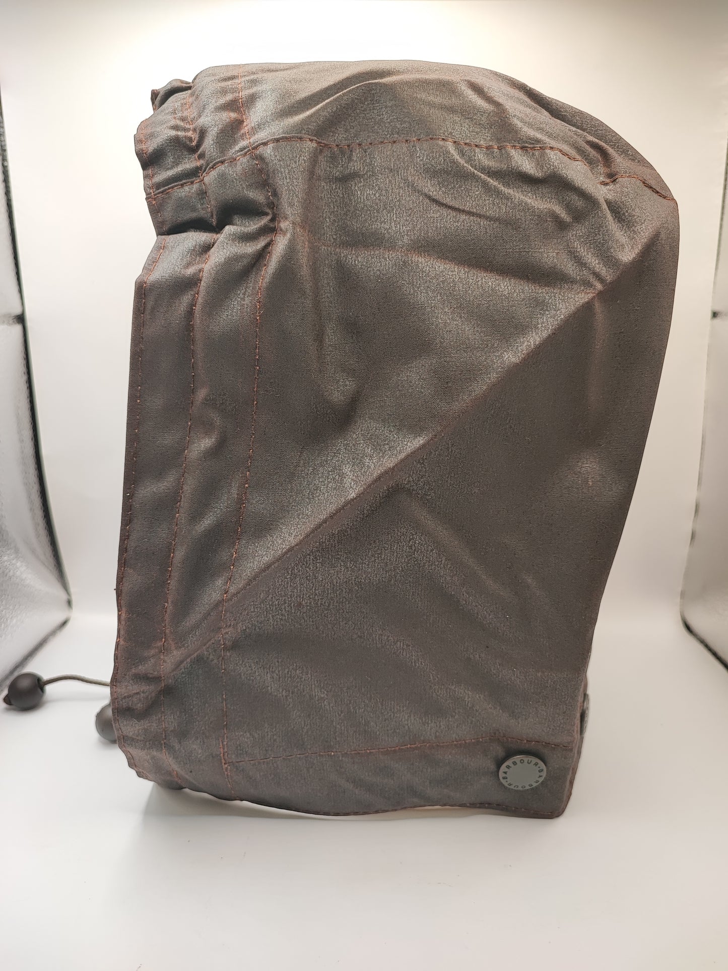 Cappuccio Barbour vintage marrone Taglia Unica - Brown Vintage Waxed Hood A199