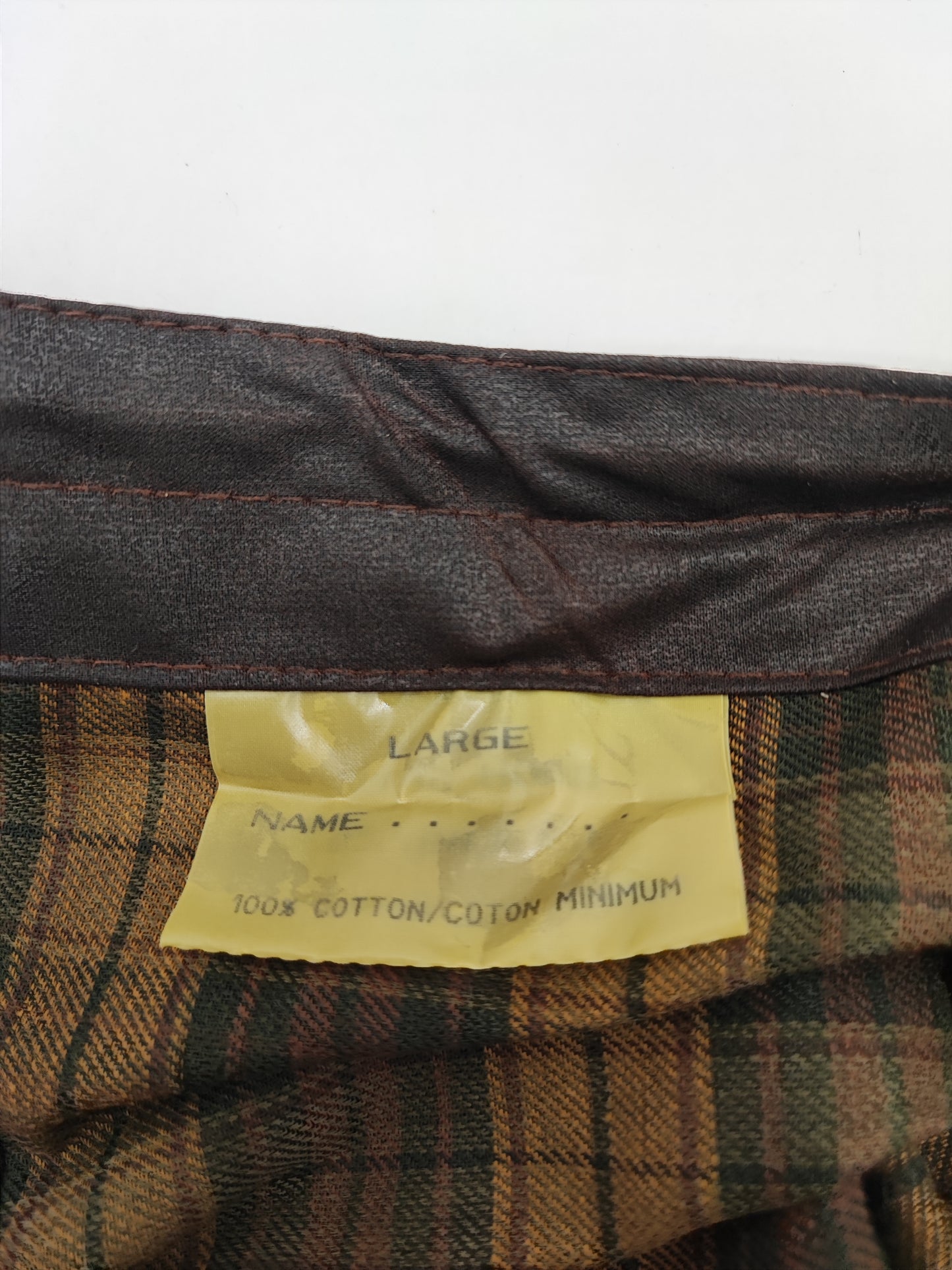 Cappuccio Barbour vintage marrone Taglia Unica - Brown Vintage Waxed Hood A199