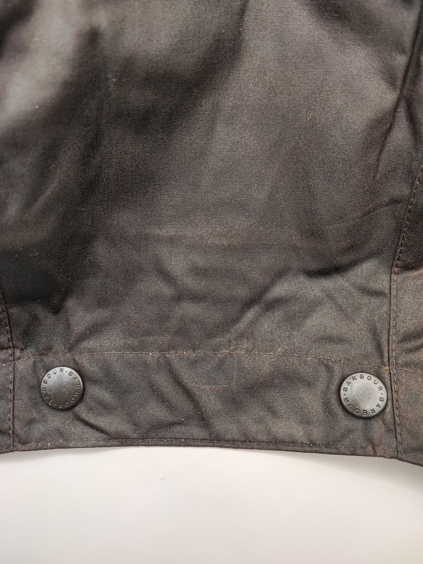 Cappuccio Barbour vintage marrone Taglia Unica - Brown Vintage Waxed Hood A198