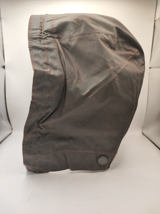 Cappuccio Barbour vintage marrone Taglia Unica - Brown Vintage Waxed Hood A199