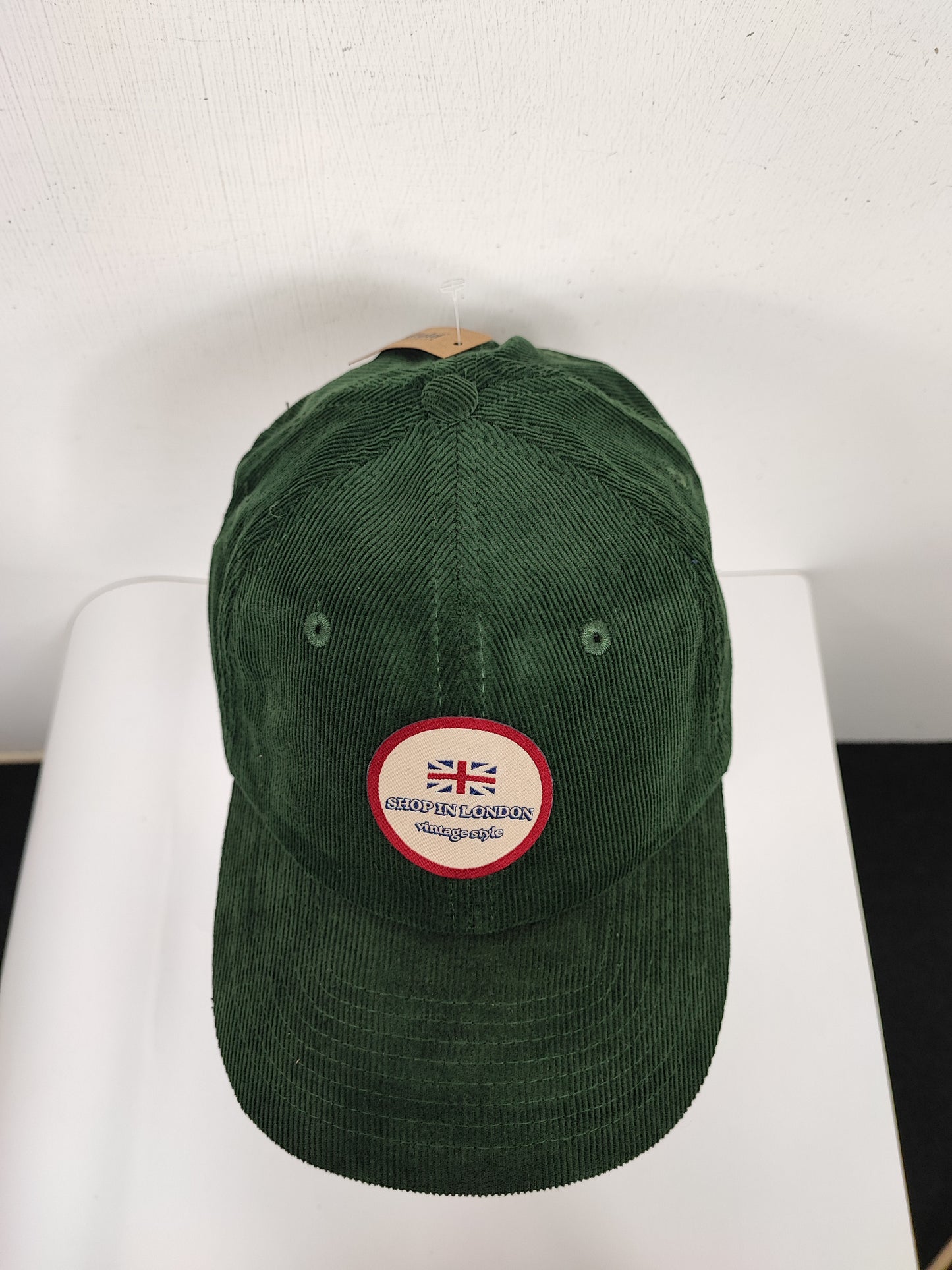 Cappello da Baseball in velluto verde Unisex taglia unica - Baseball cap in velvet green color