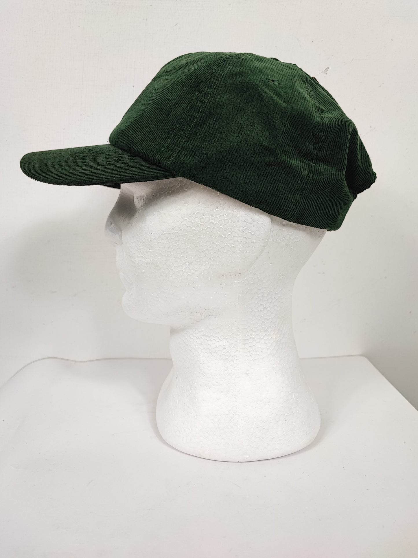 Cappello da Baseball in velluto verde Unisex taglia unica - Baseball cap in velvet green color