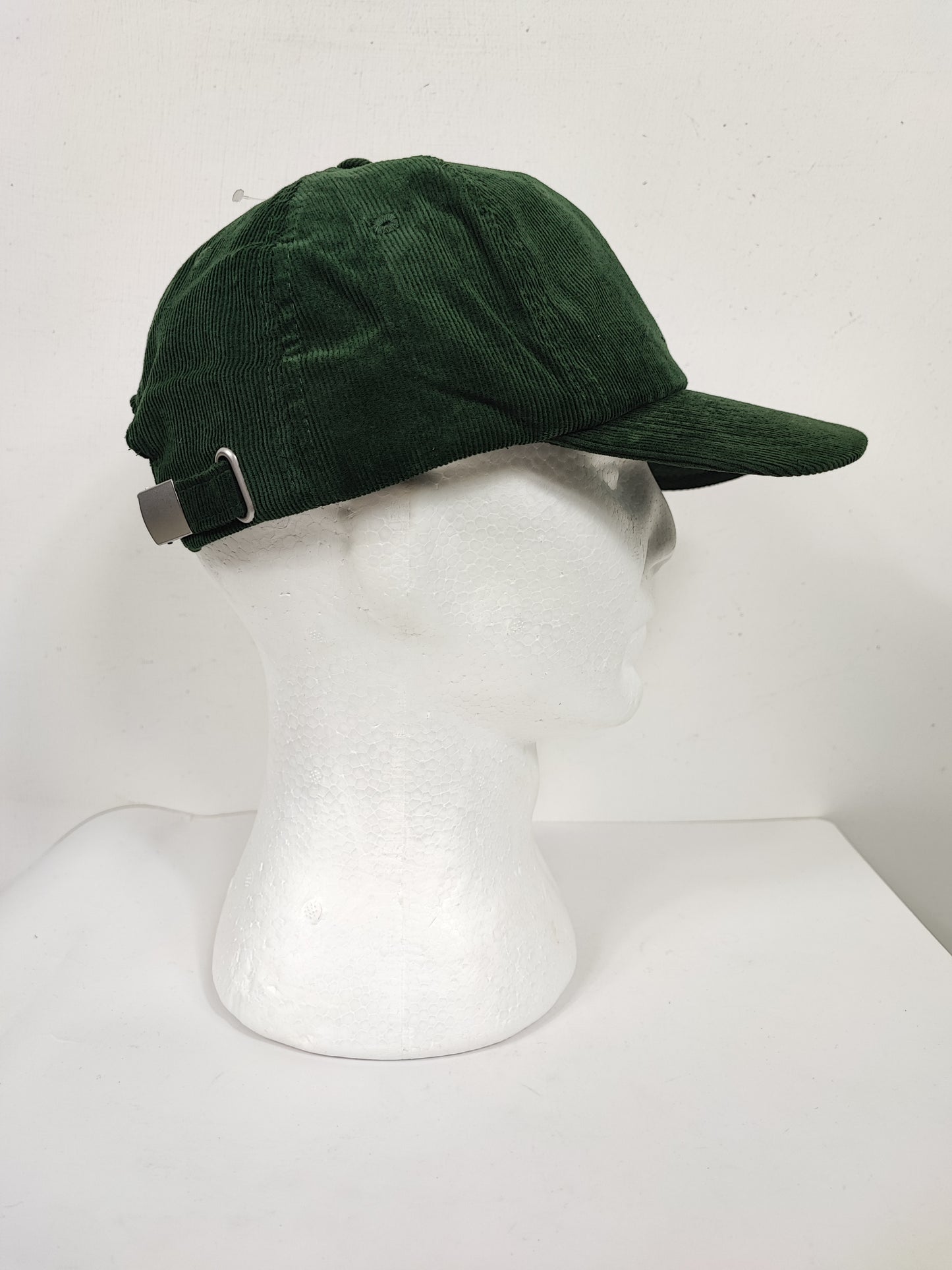 Cappello da Baseball in velluto verde Unisex taglia unica - Baseball cap in velvet green color
