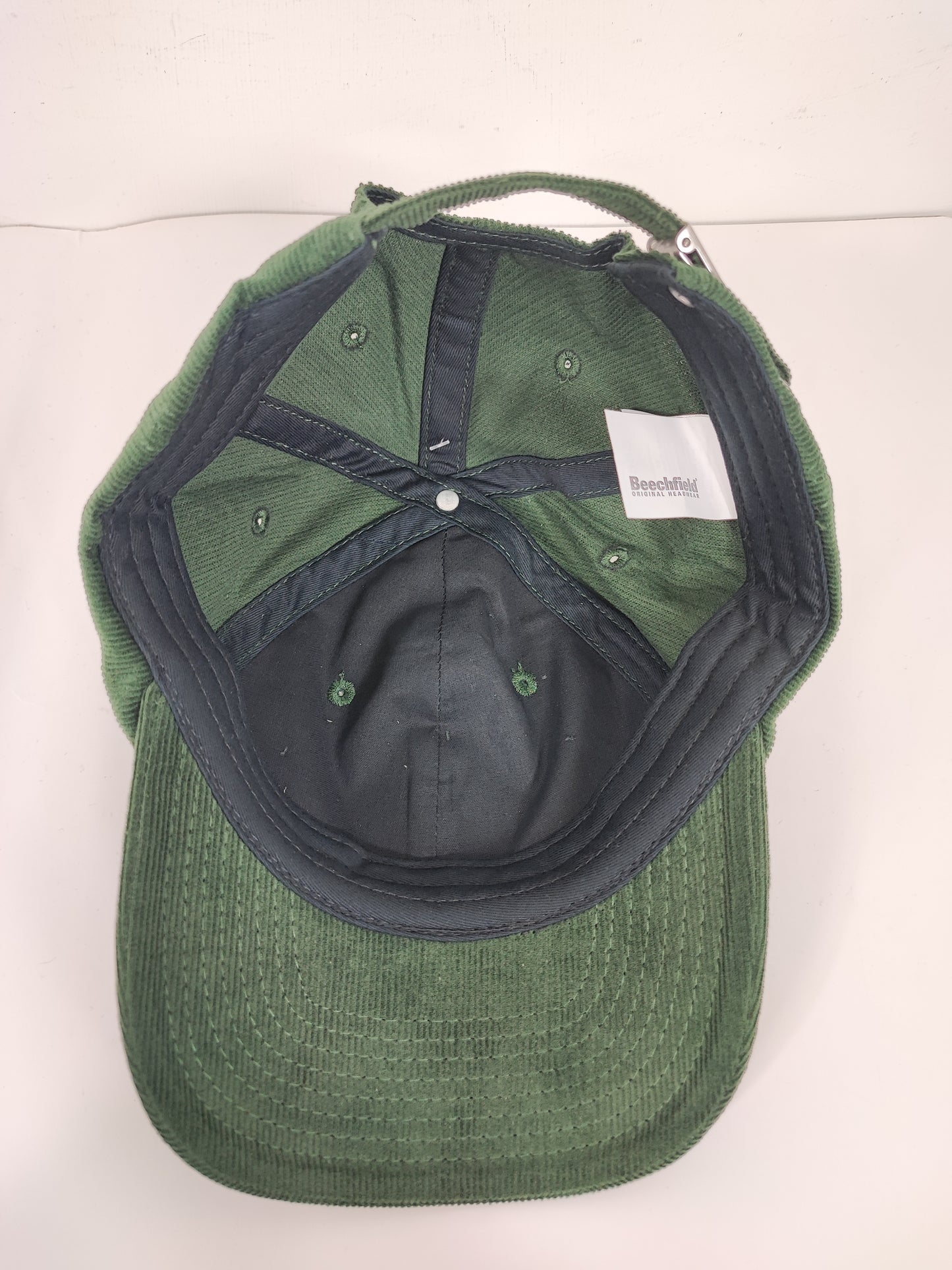 Cappello da Baseball in velluto verde Unisex taglia unica - Baseball cap in velvet green color