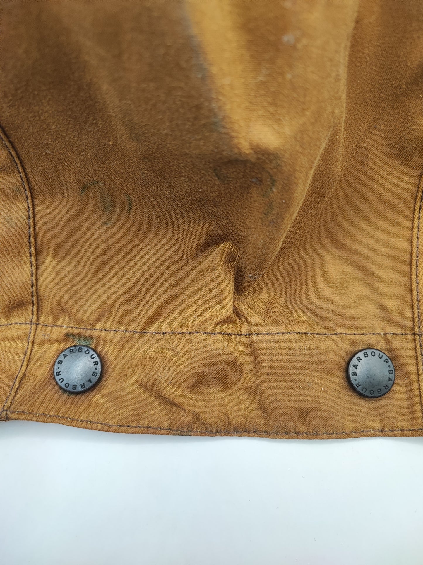 Cappuccio Barbour vintage beige A862 - Sandstone Waxed Hood A862