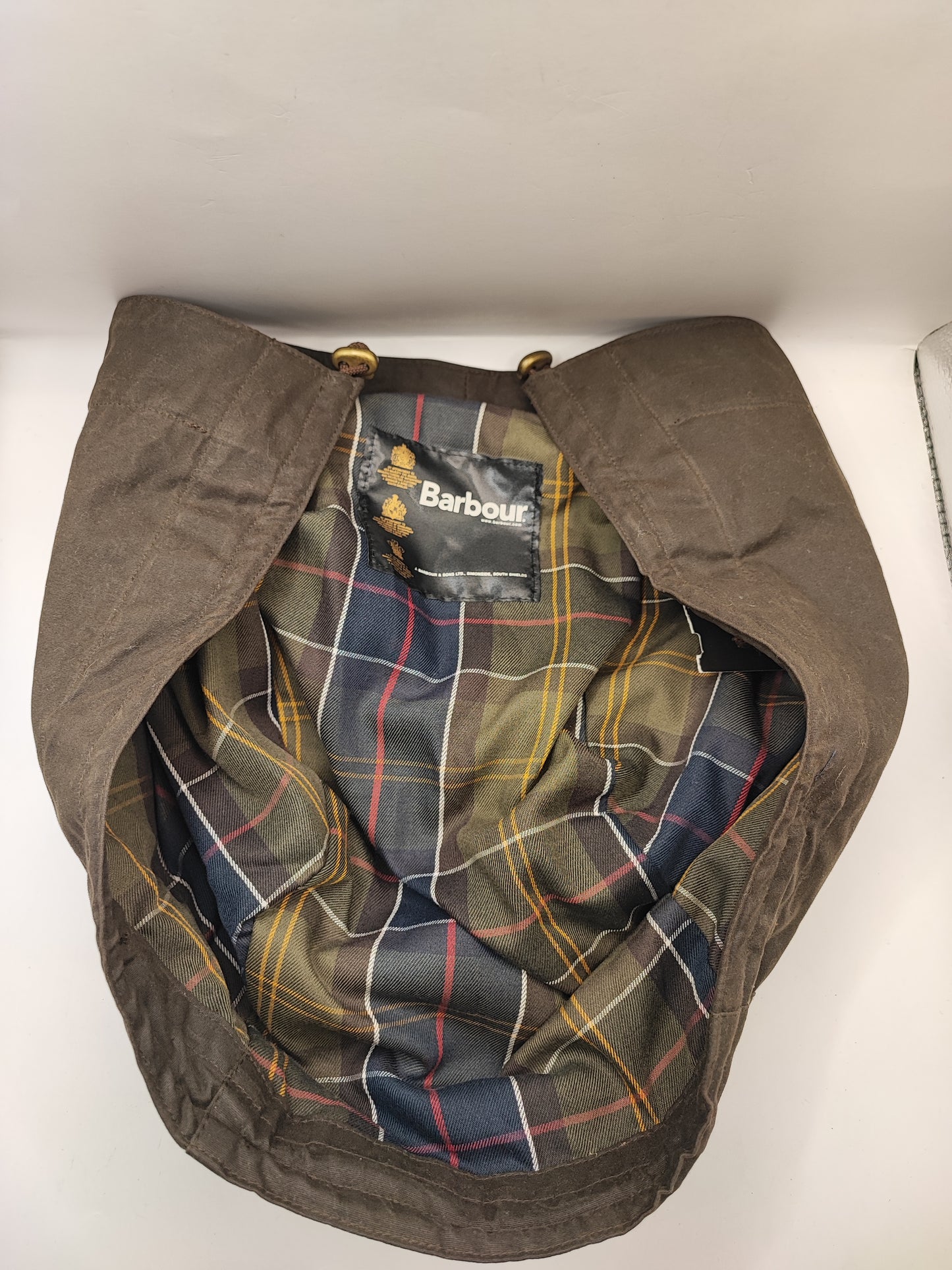Cappuccio Barbour Marrone DURACOTTON Taglia Unica -Brown Duracotton hood