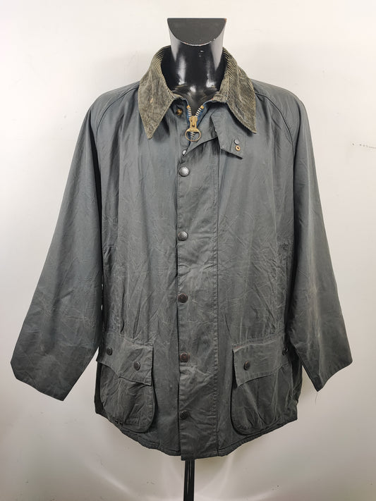 Barbour Giacca Beaufort blu C52/132 cm Navy Vintage Wax Beaufort jacket Size XXXL