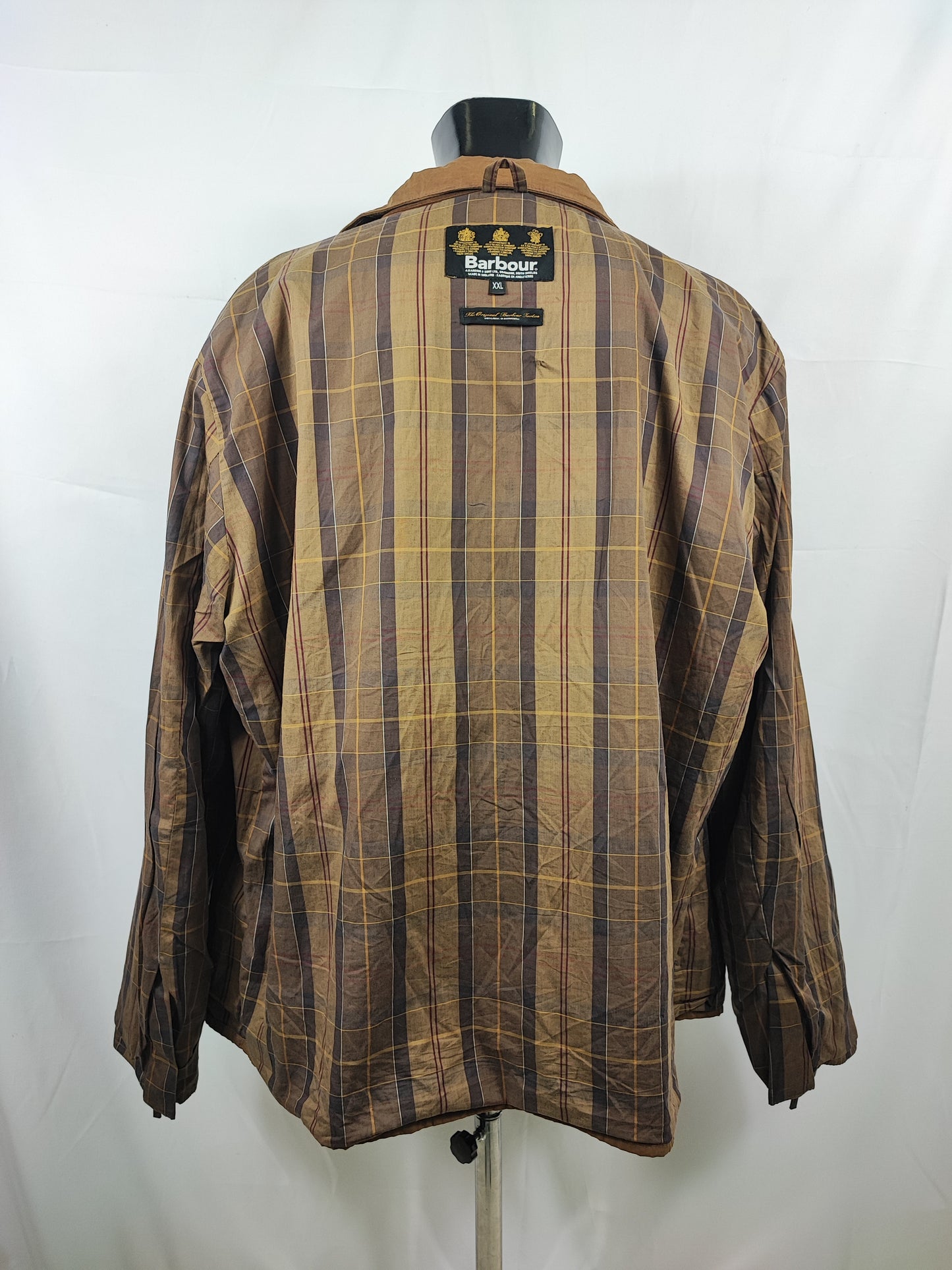 Barbour Giacca Uomo Flyweight Wax Utility Beige XXLarge- Man Wax Beige Jacket Size XXLarge