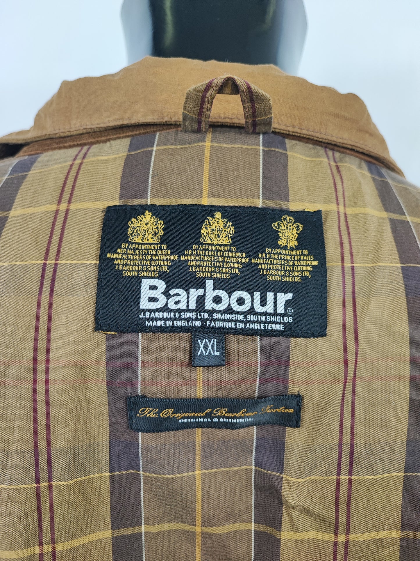 Barbour Giacca Uomo Flyweight Wax Utility Beige XXLarge- Man Wax Beige Jacket Size XXLarge