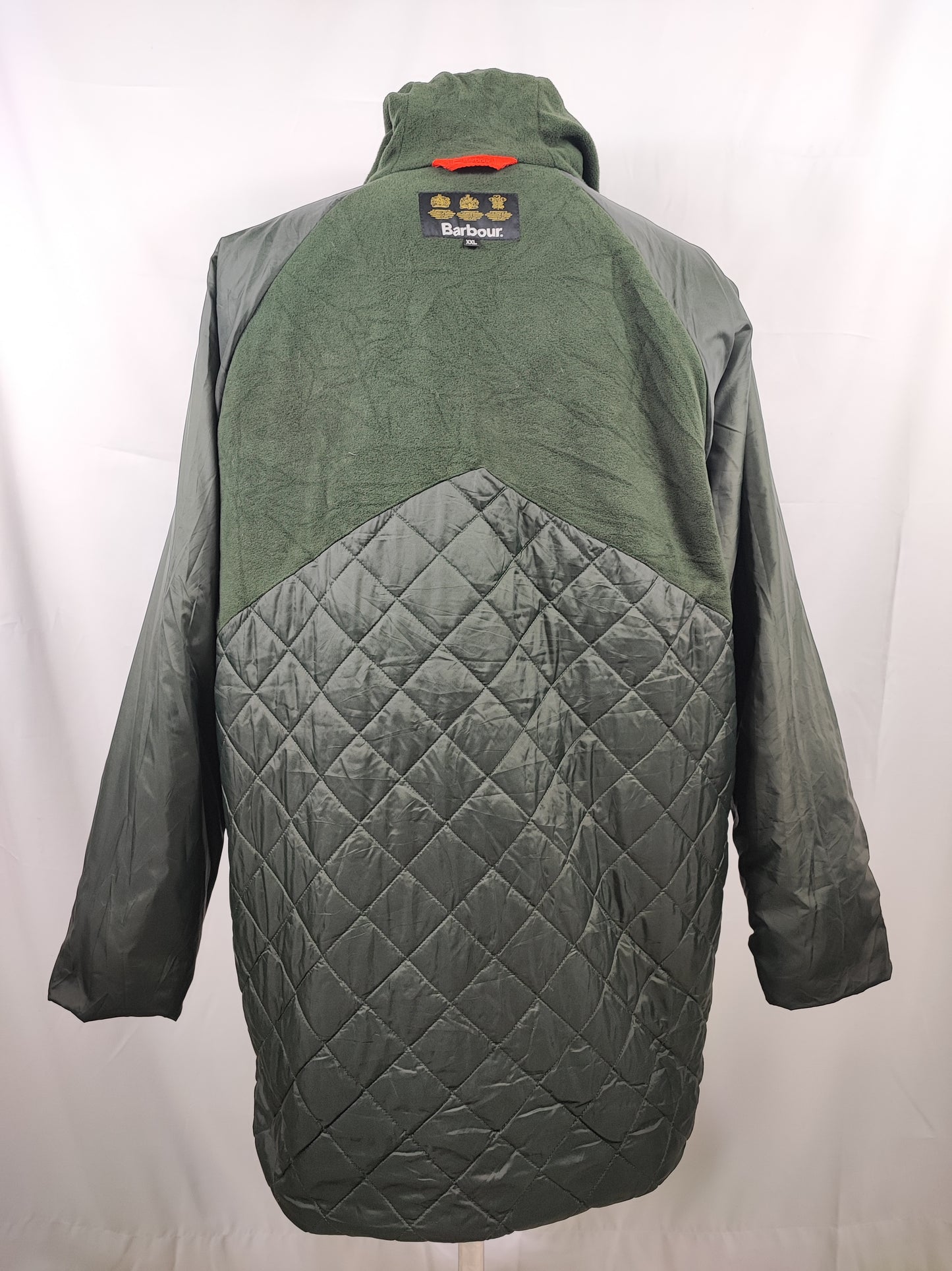 Parka da Uomo Barbour cerato verde XXL - Man Barbour Green Fenton Wax Jacket size XXL