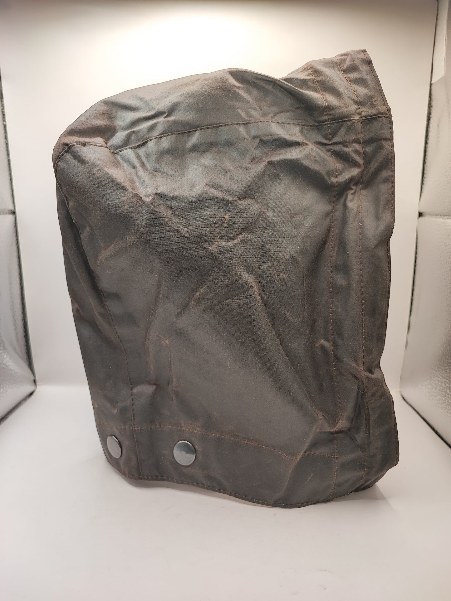 Cappuccio Barbour vintage marrone Taglia Unica - Brown Vintage Waxed Hood A199